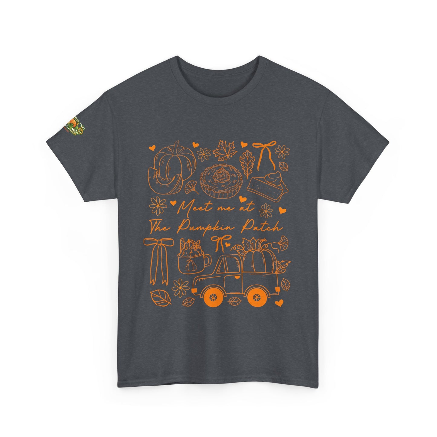 Meet Me At The Pumpkin Patch Gildan™ Adult Unisex T-Shirt – Cozy Fall Graphic Tee
