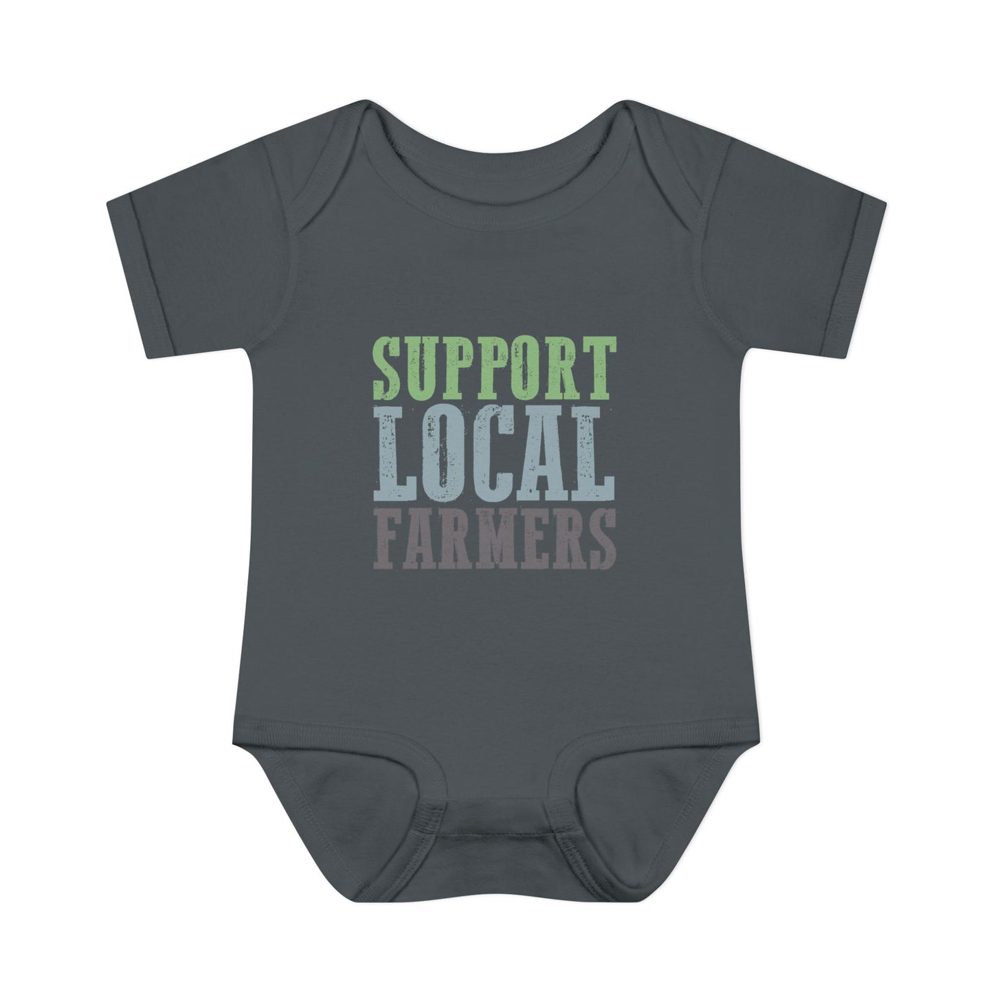 Support Local Farmers Infant Bodysuit