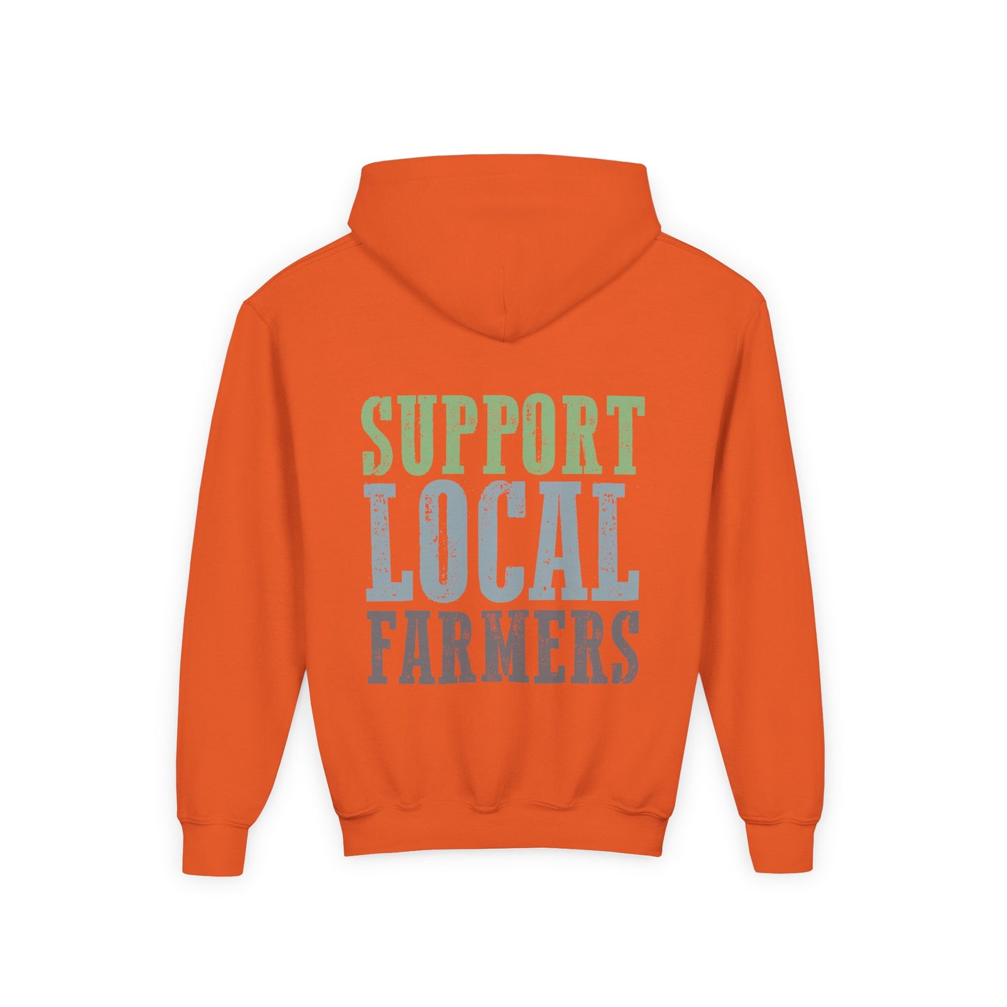 Support Local Farmers Youth Hoodie