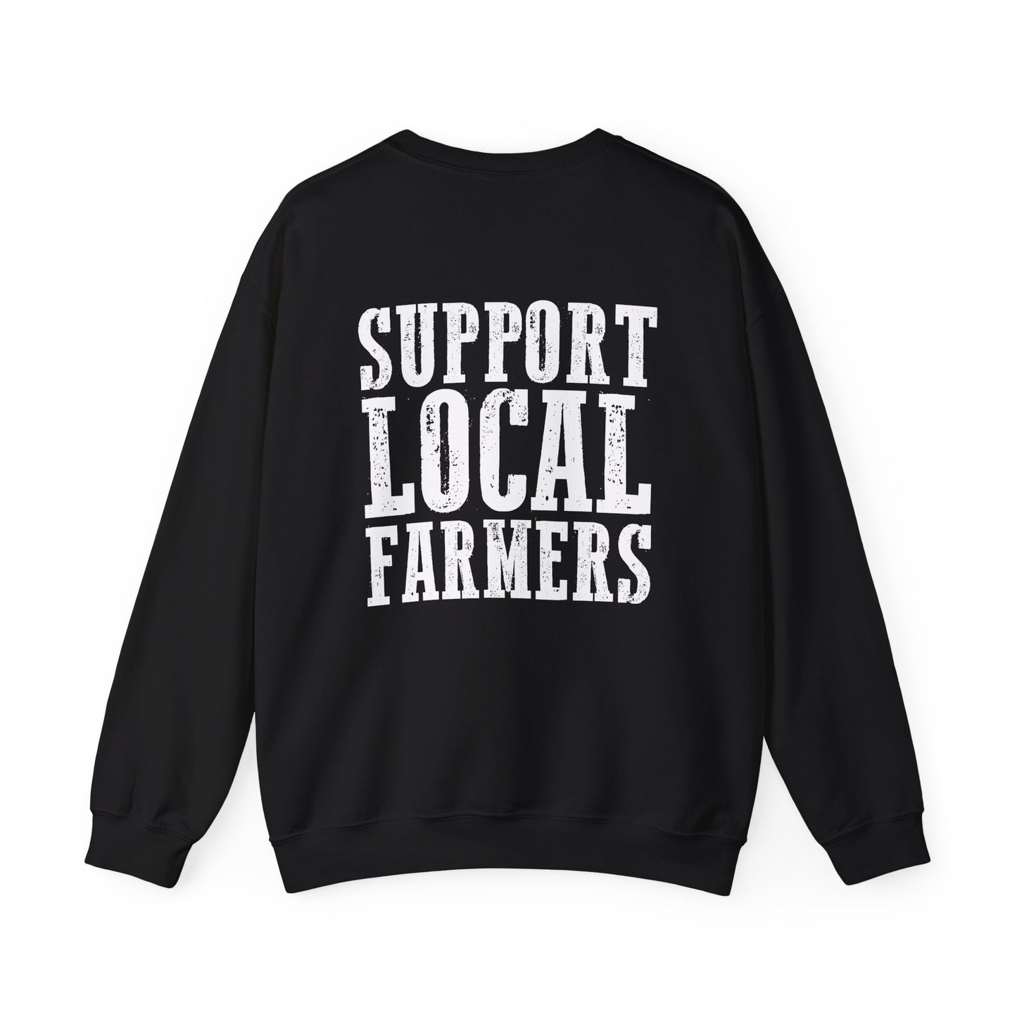 Farm Fresh & Cozy Crewneck – Support Local Farmers Sweatshirt