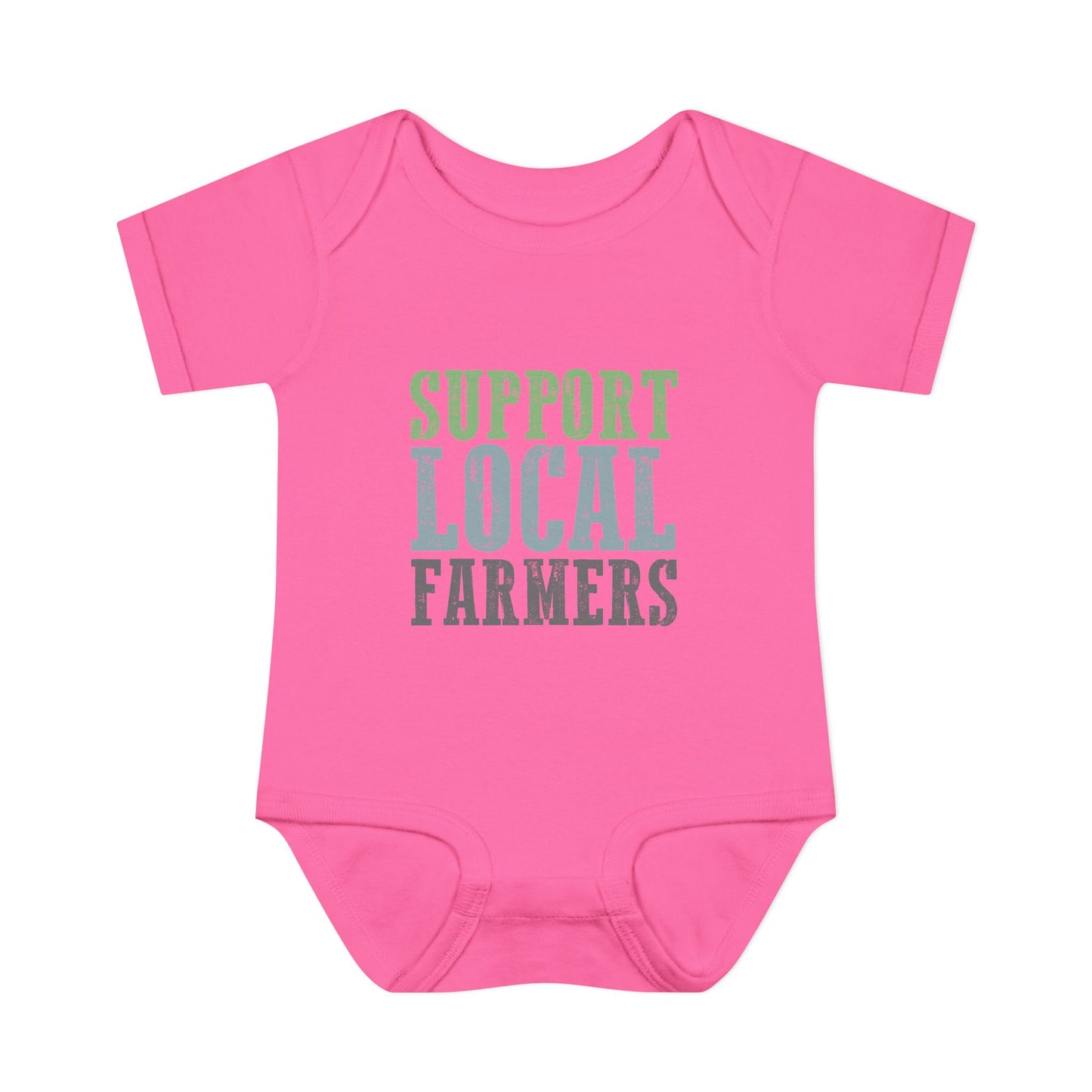 Support Local Farmers Infant Bodysuit