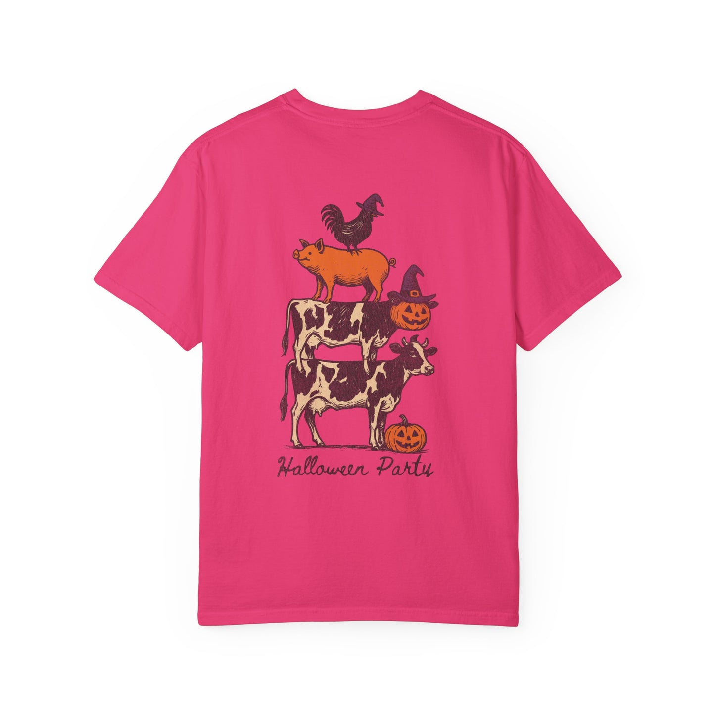🎃 Halloween Party Cow Comfort Colors Tee