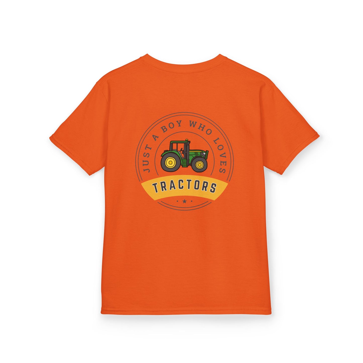 Just A Boy Who Loves Tractors Gildan™️ Kids Tee