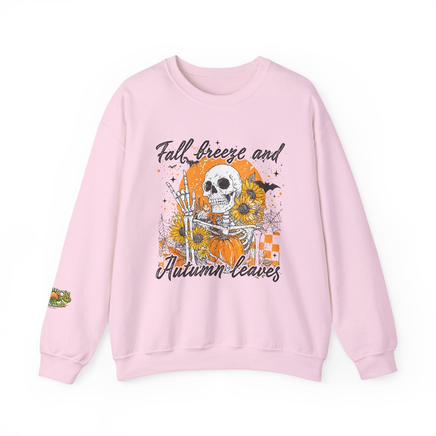 Fall Breeze & Autumn Leaves Gildan™️ Crewneck Sweatshirt