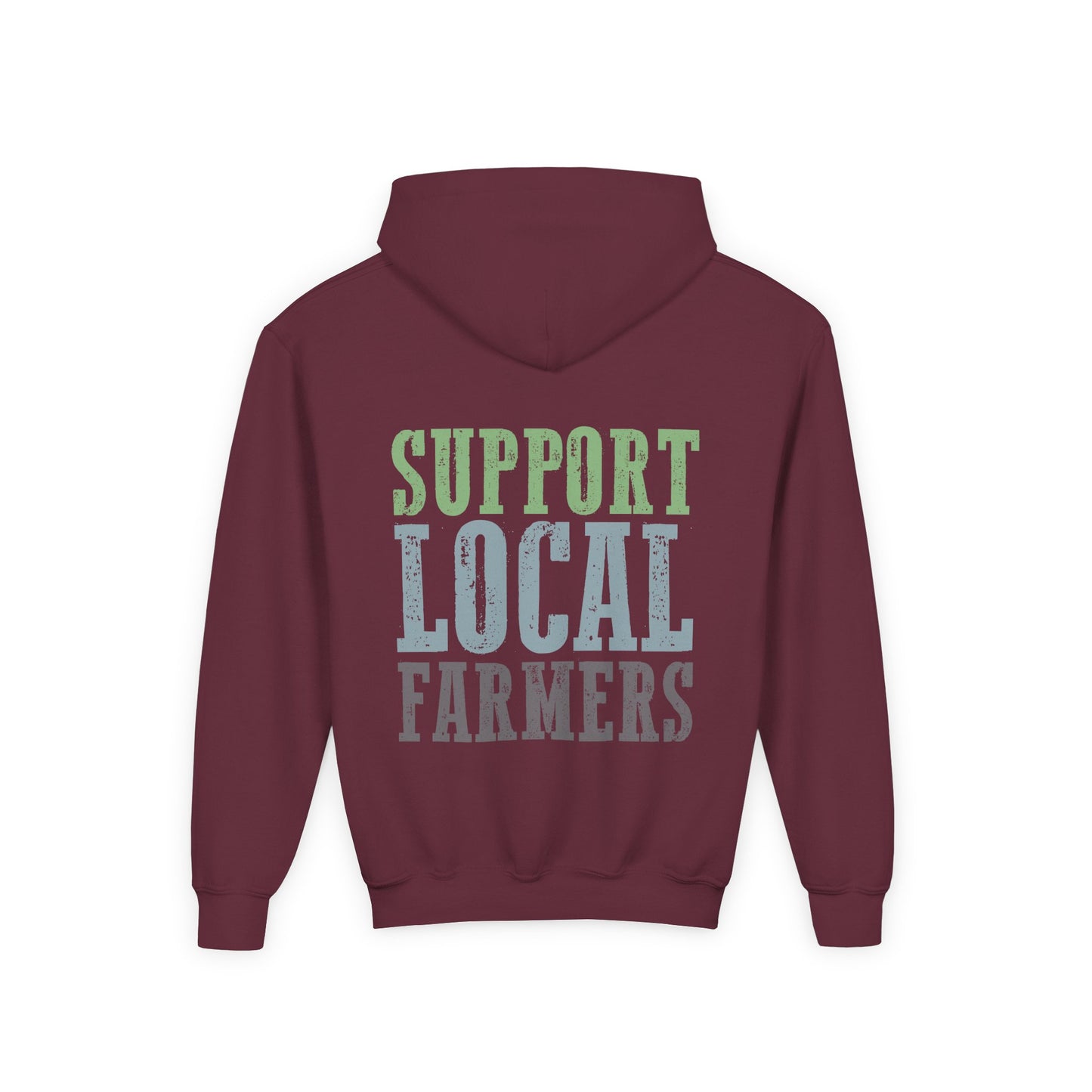 Support Local Farmers Youth Hoodie