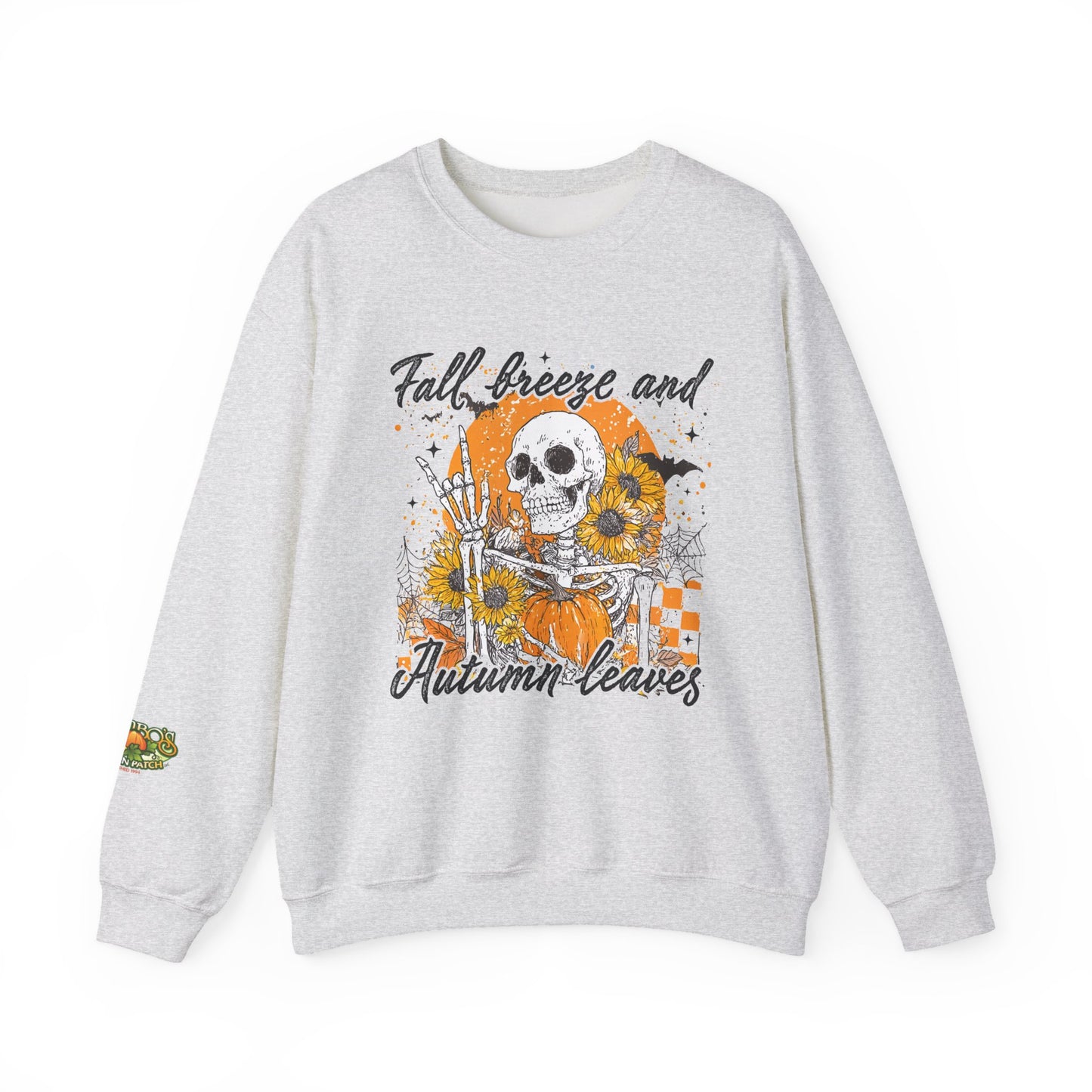 Fall Breeze & Autumn Leaves Gildan™️ Crewneck Sweatshirt