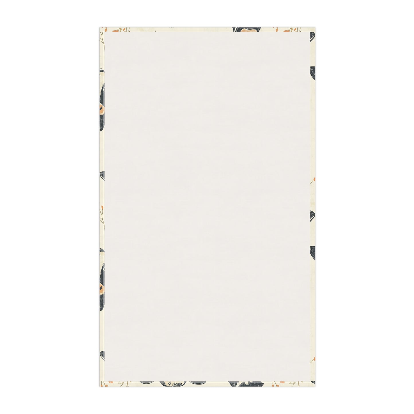 Farmhouse Cow Print Cotton Tea Towel | Rustic Country Kitchen Decor