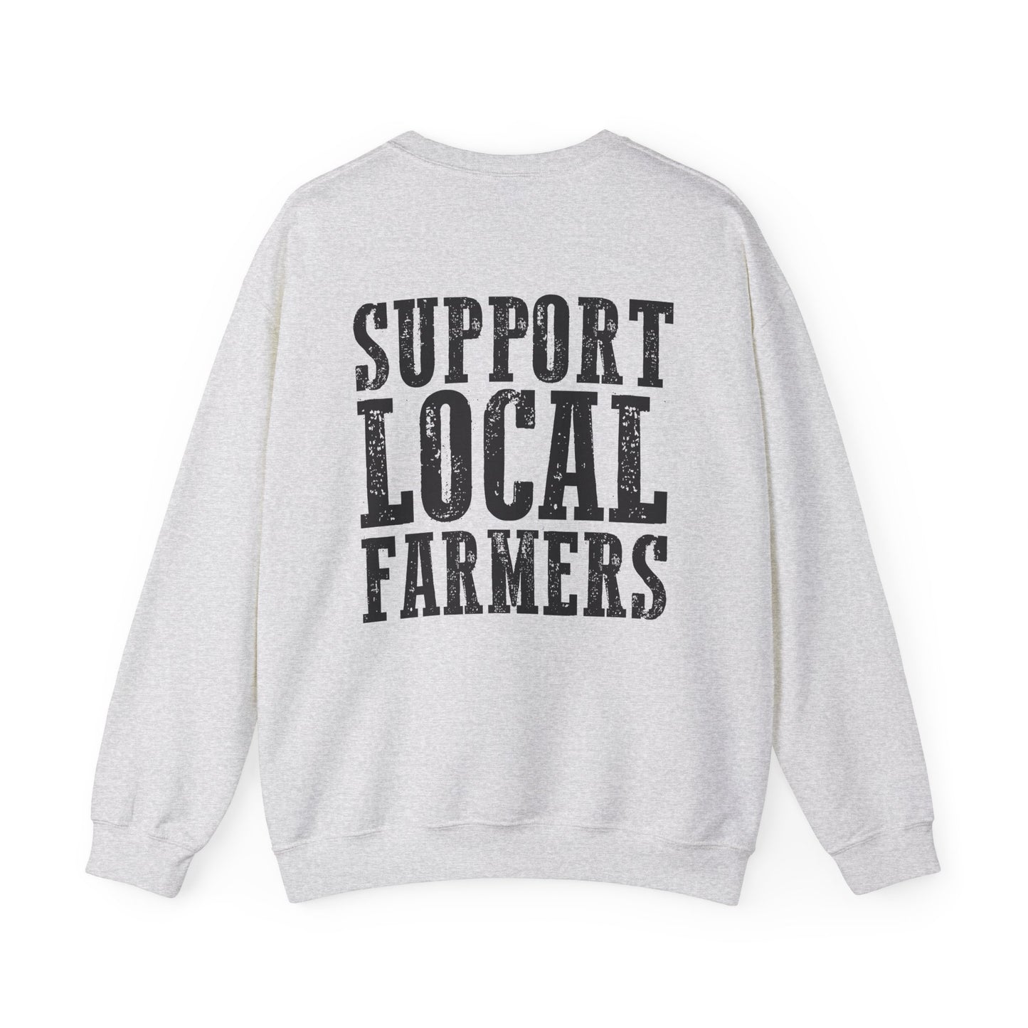 Farm Fresh & Cozy Crewneck – Support Local Farmers Sweatshirt