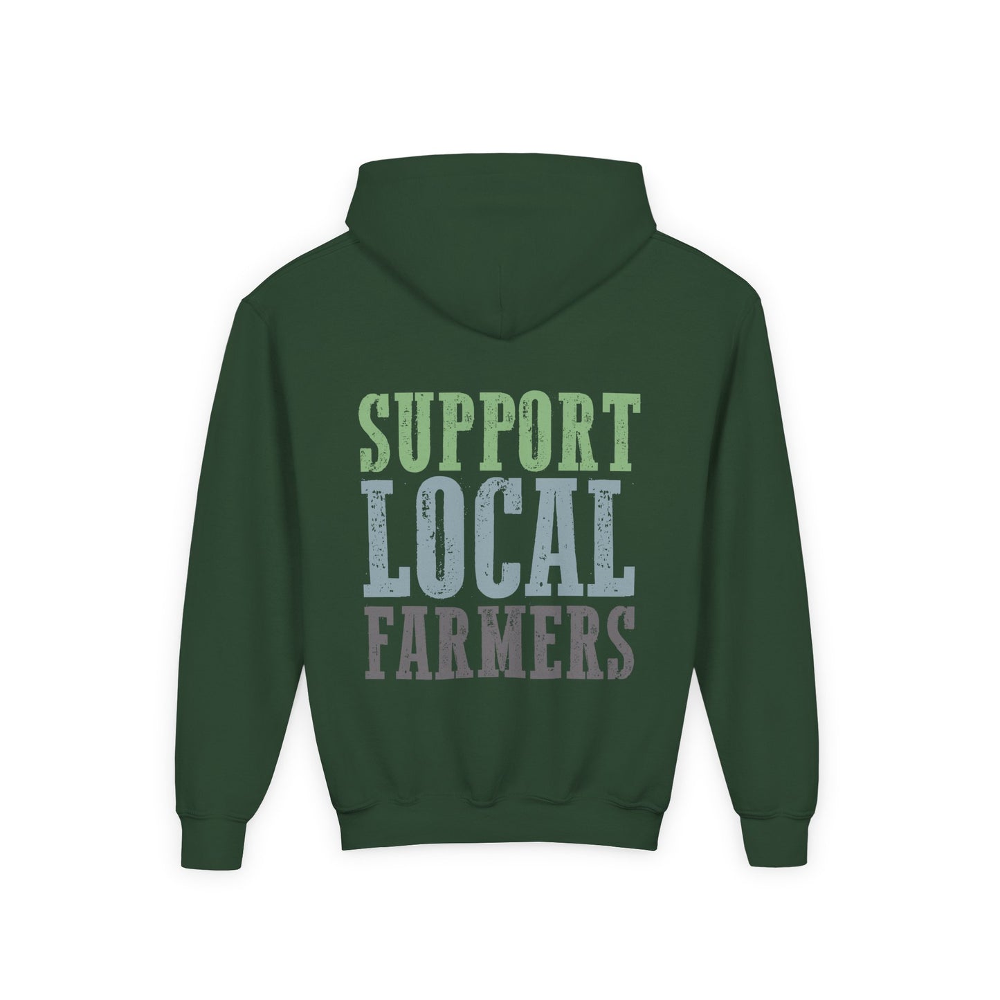 Support Local Farmers Youth Hoodie