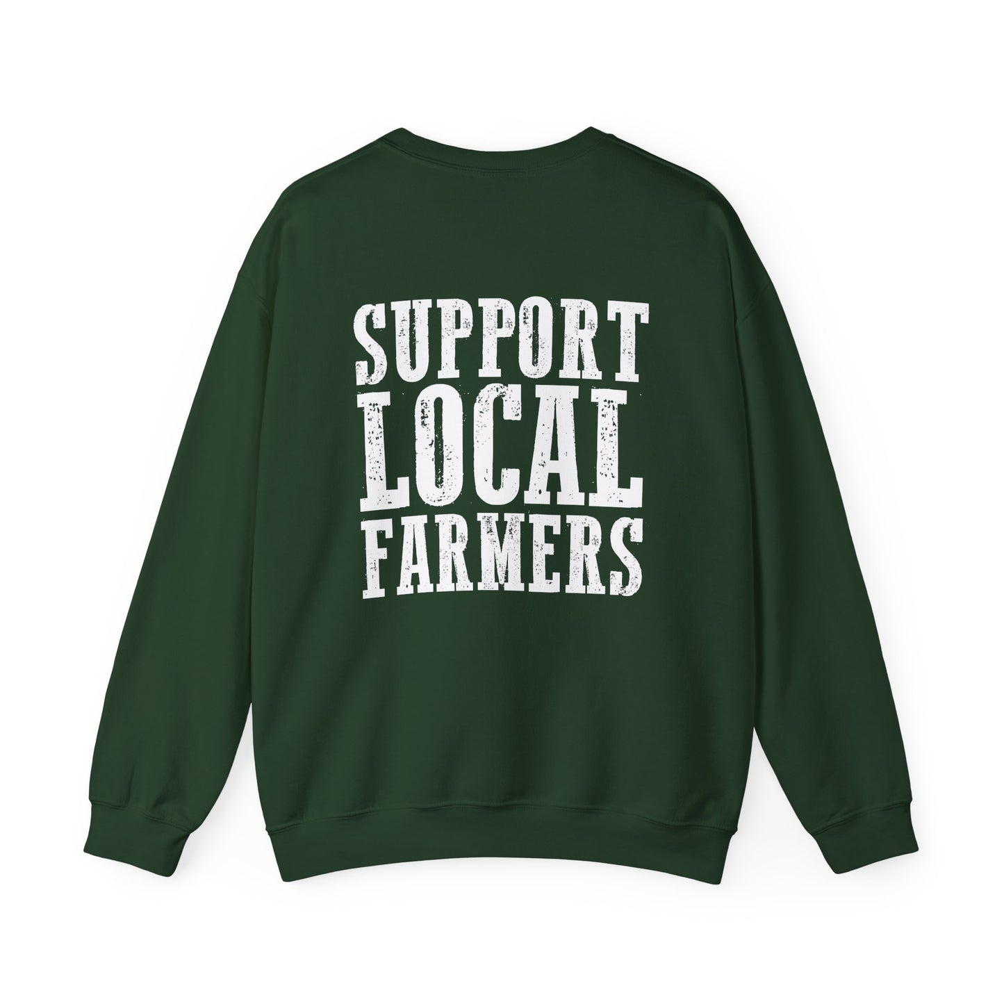 Farm Fresh & Cozy Crewneck – Support Local Farmers Sweatshirt