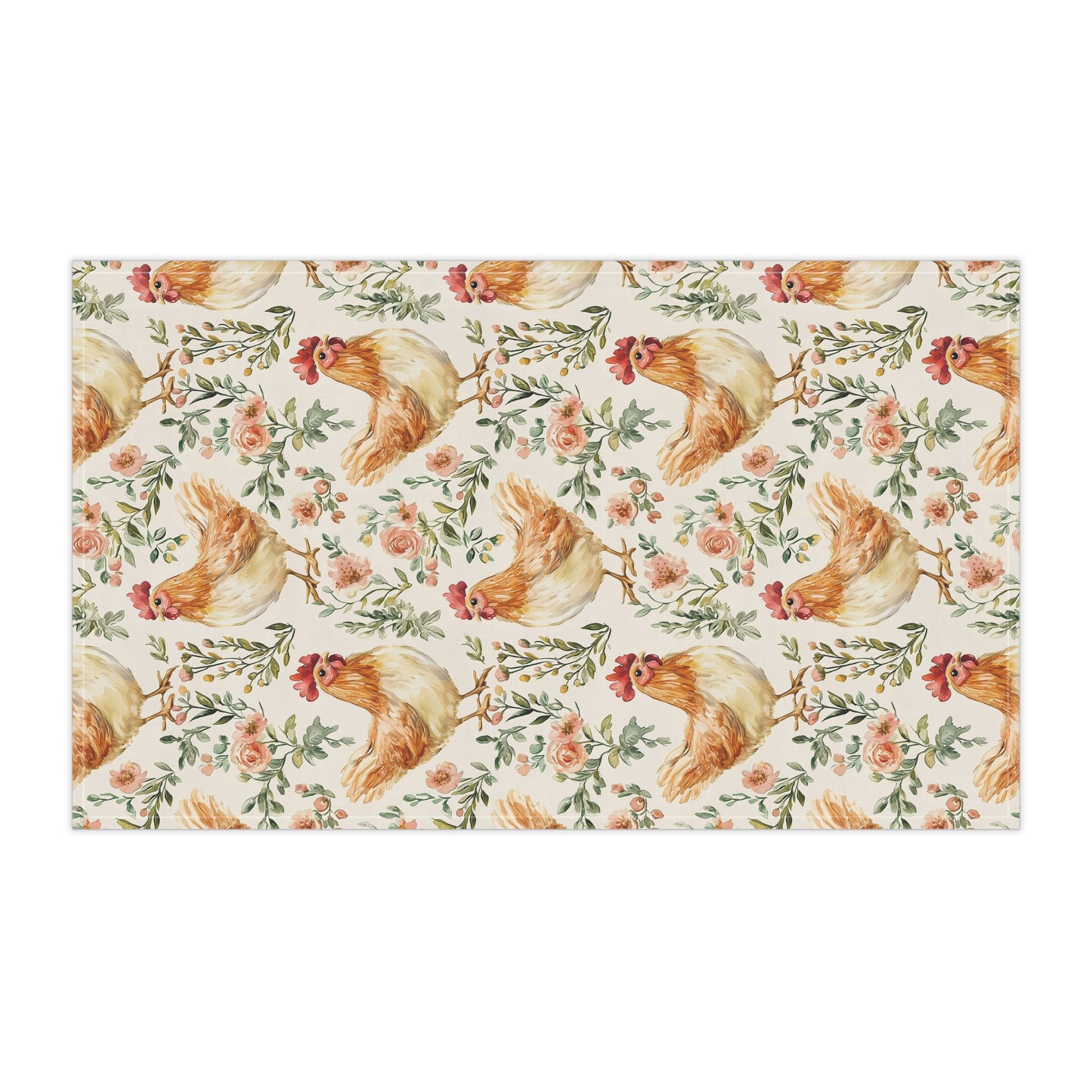 Charming Chicken Cotton Tea Towel