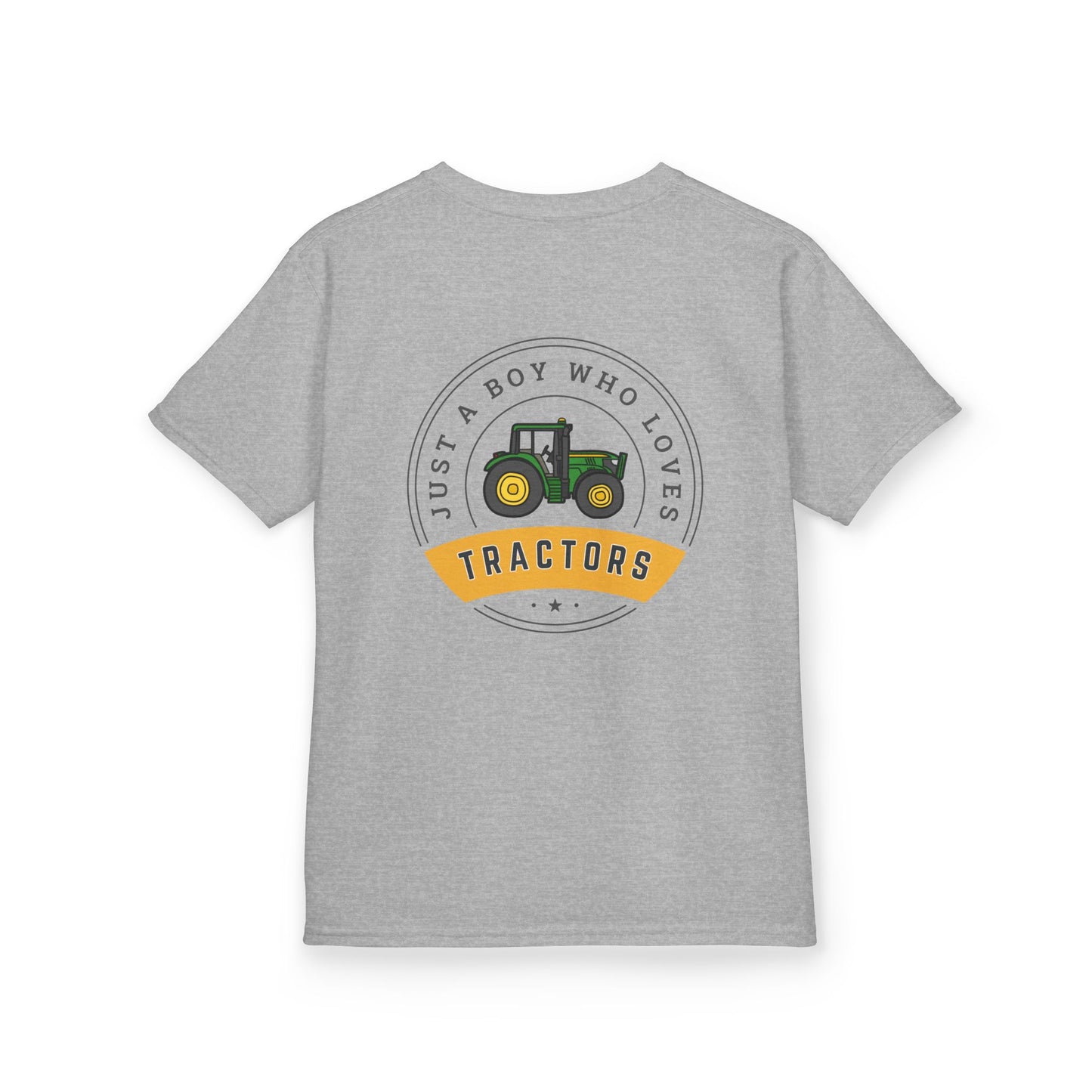 Just A Boy Who Loves Tractors Gildan™️ Kids Tee