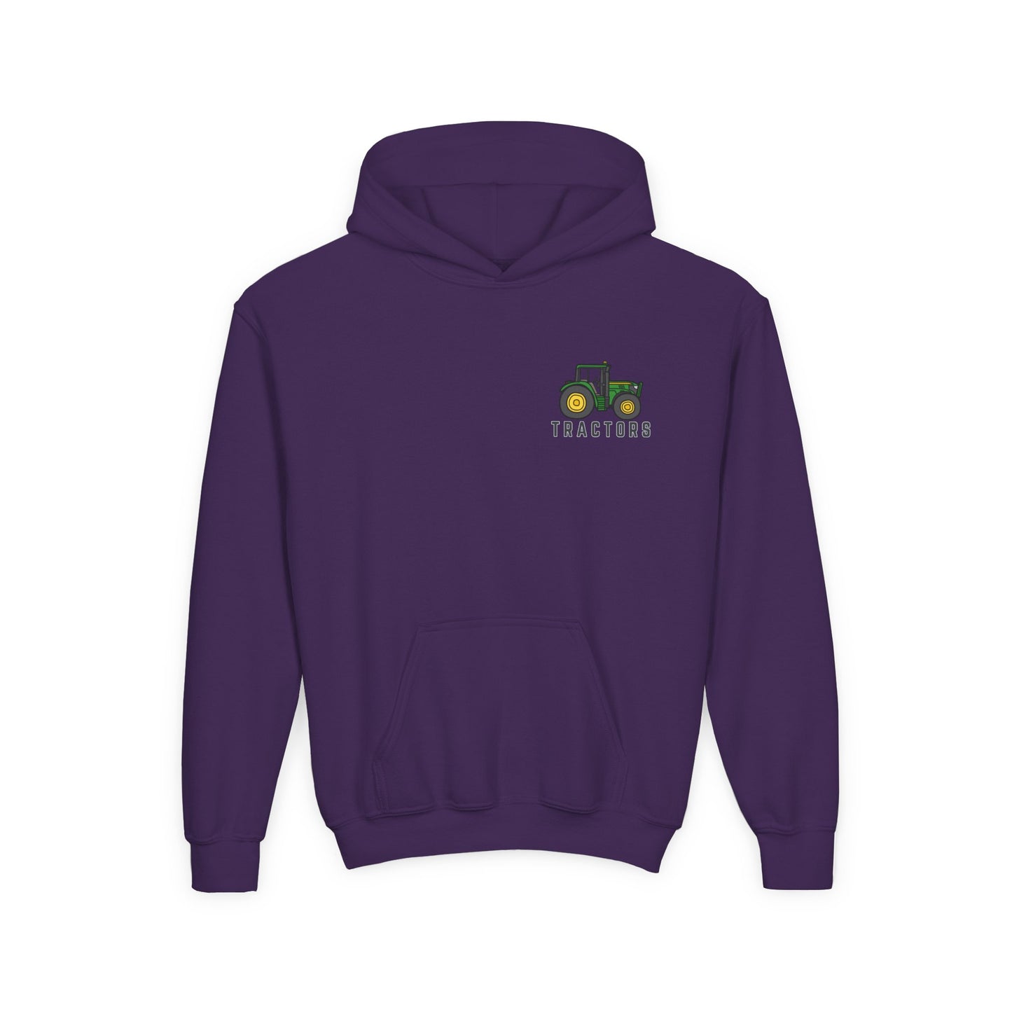🚜 “Things I Do in My Spare Time” Kids Tractor Hoodie – Cozy & Fun Farmwear