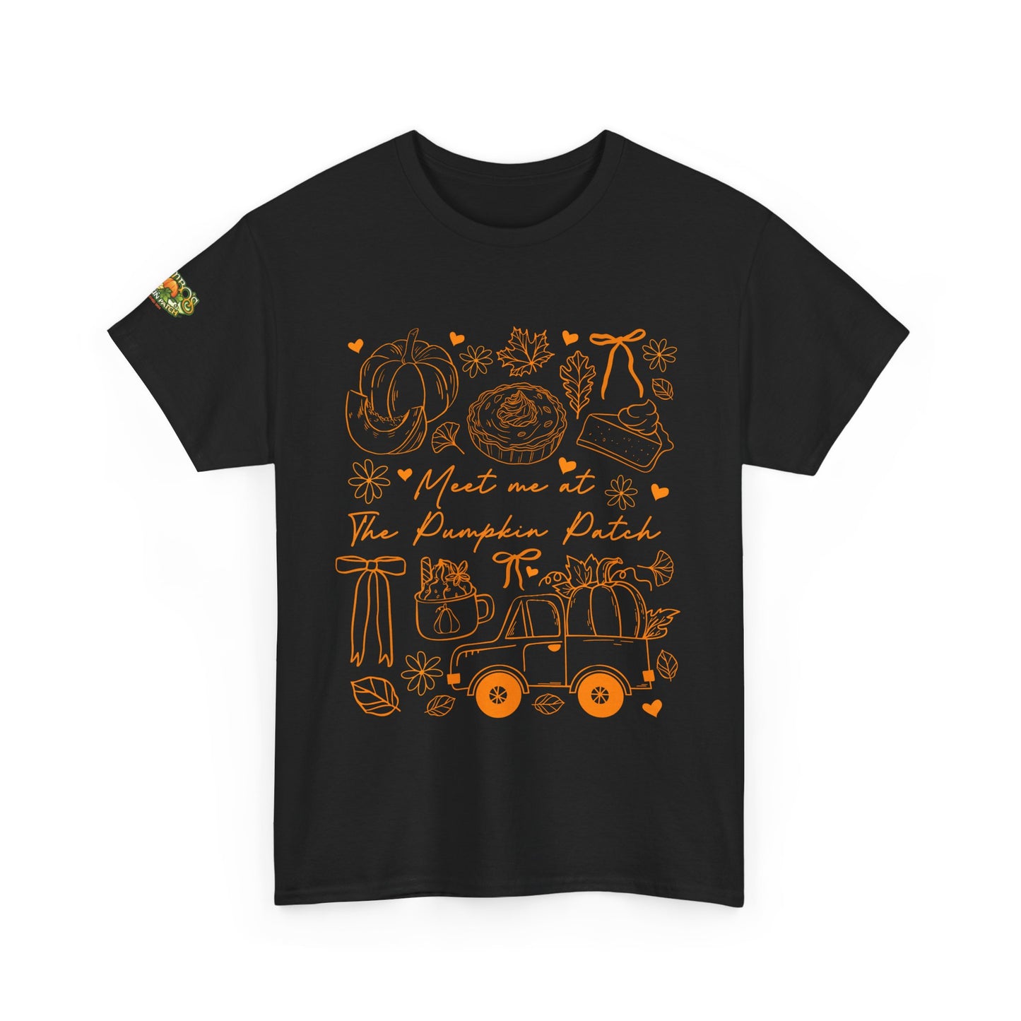 Meet Me At The Pumpkin Patch Gildan™ Adult Unisex T-Shirt – Cozy Fall Graphic Tee