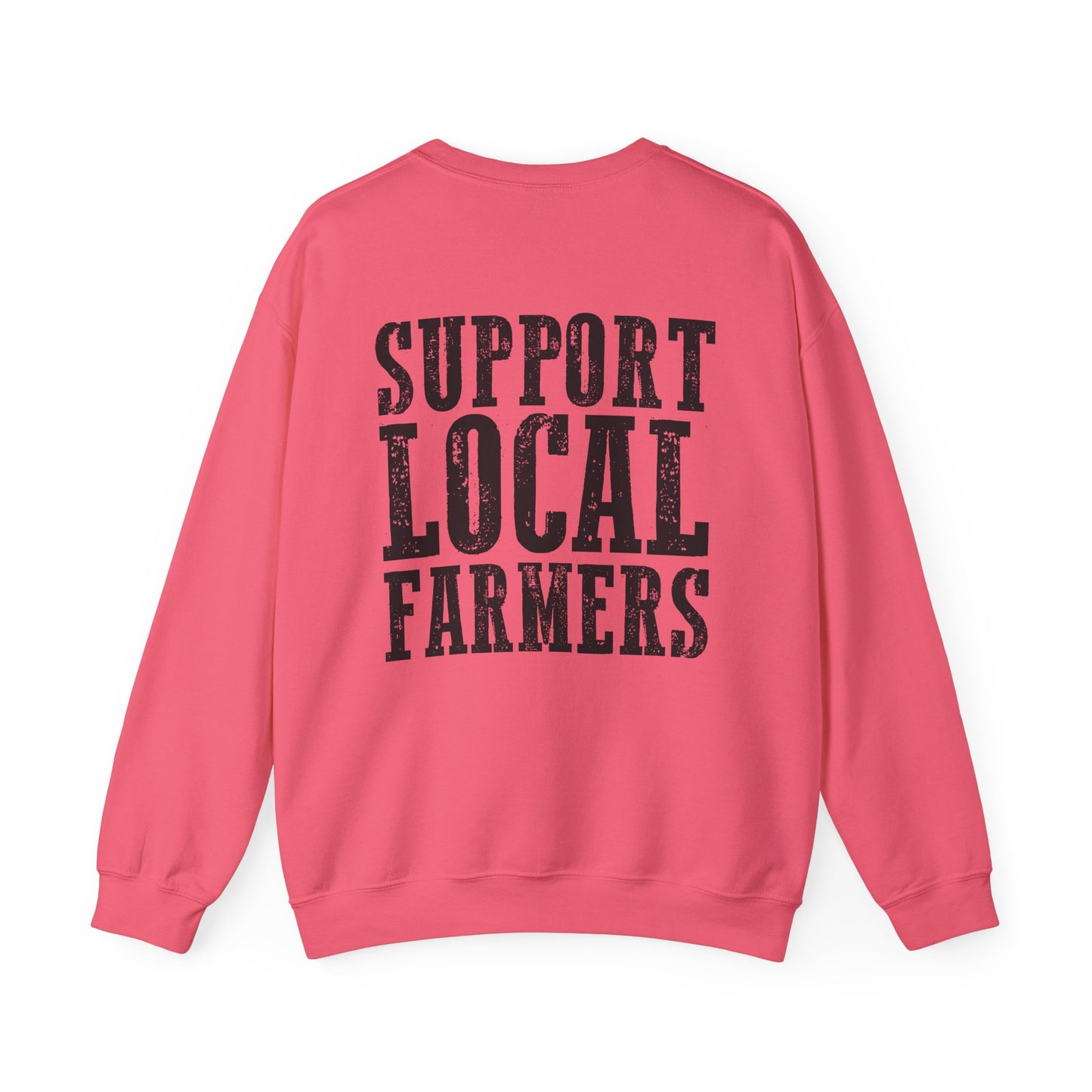 Farm Fresh & Cozy Crewneck – Support Local Farmers Sweatshirt