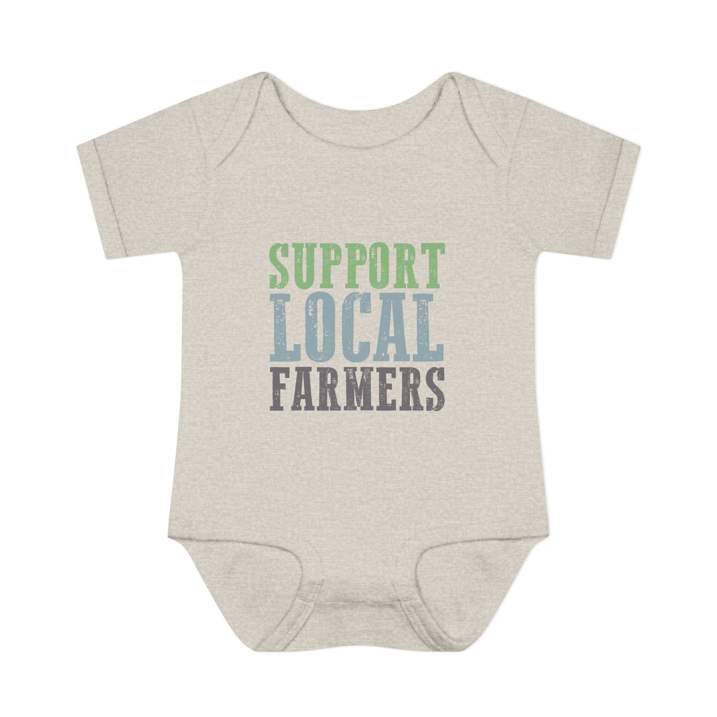 Support Local Farmers Infant Bodysuit