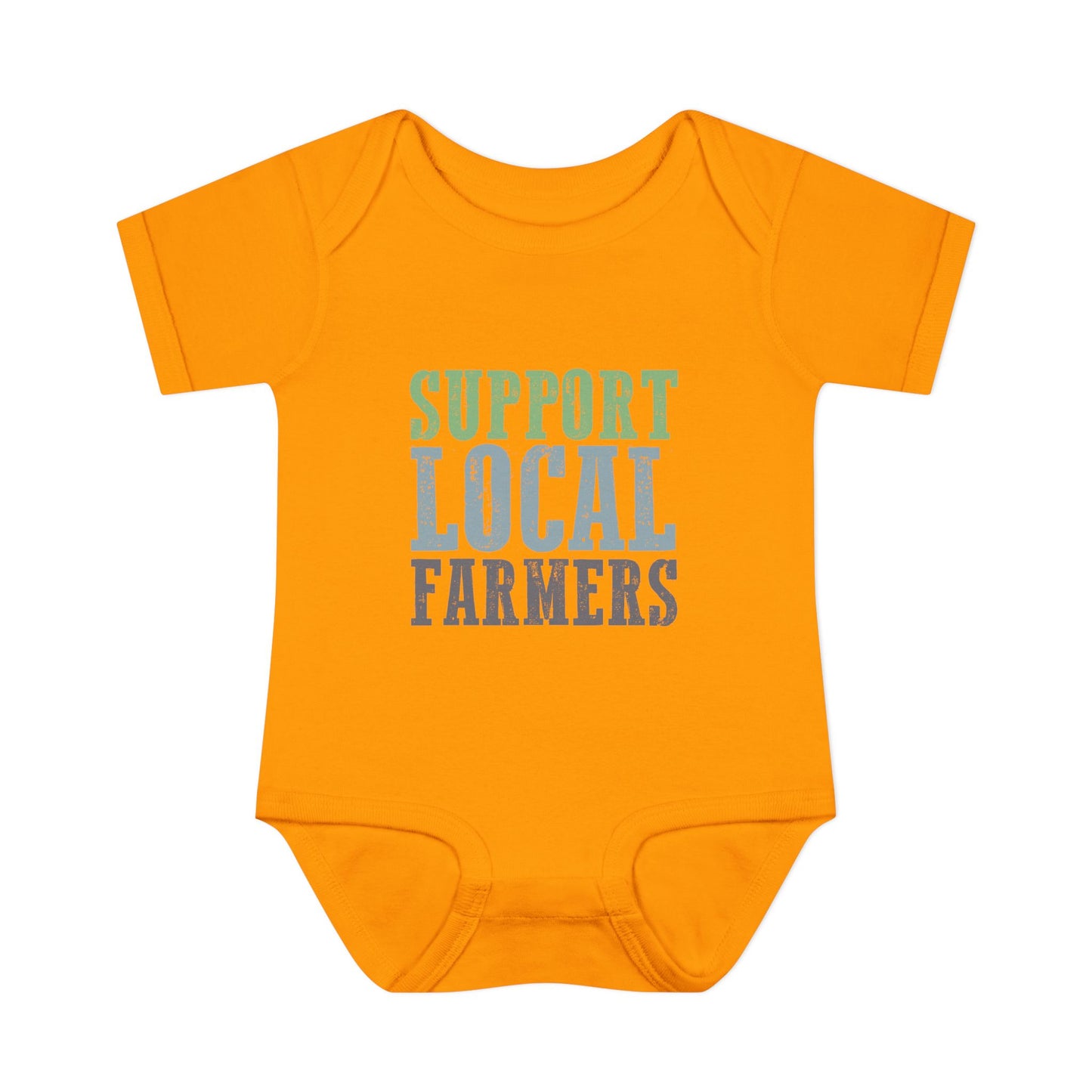 Support Local Farmers Infant Bodysuit