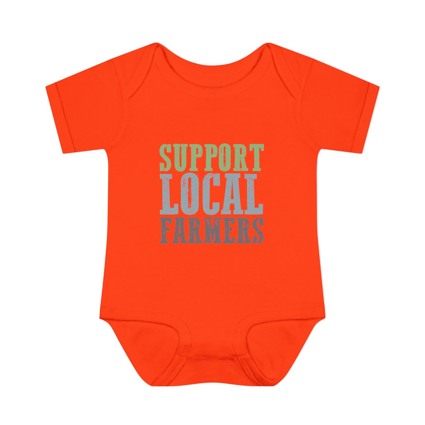 Support Local Farmers Infant Bodysuit