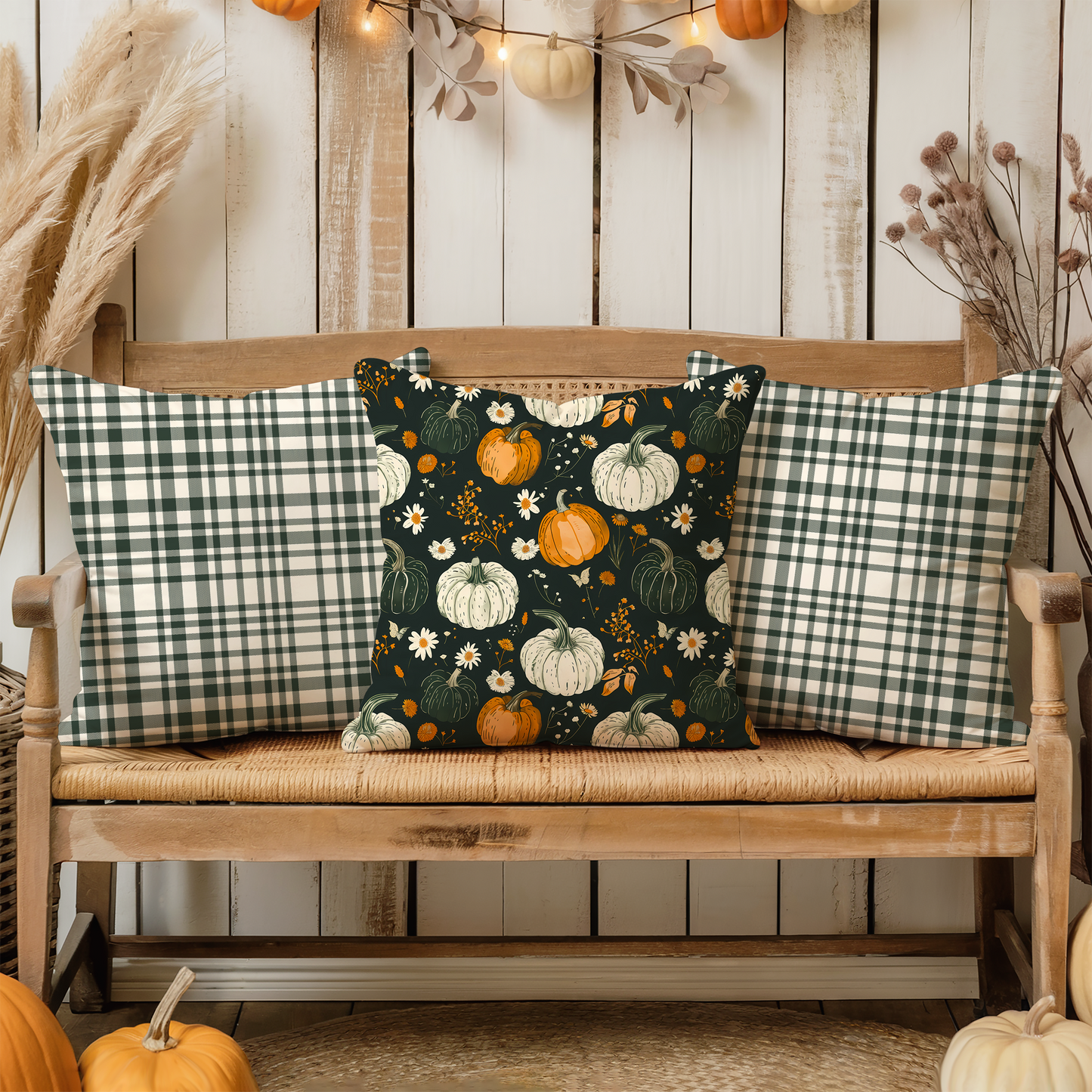 Pumpkin Pillow Cover | Jumbo’s Pumpkin Patch | Fall Farmhouse Home Decor