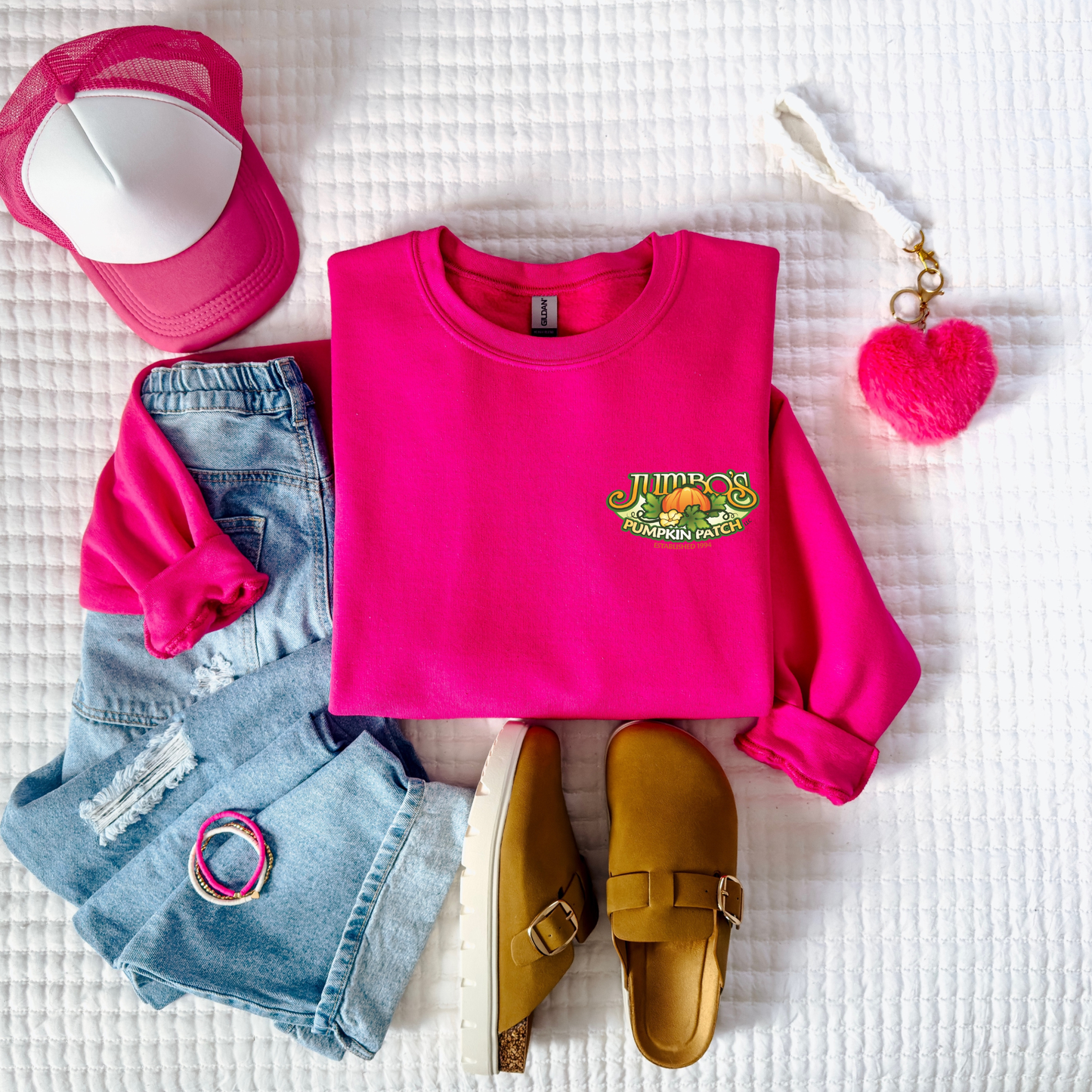 Farm Fresh & Cozy Crewneck – Support Local Farmers Sweatshirt