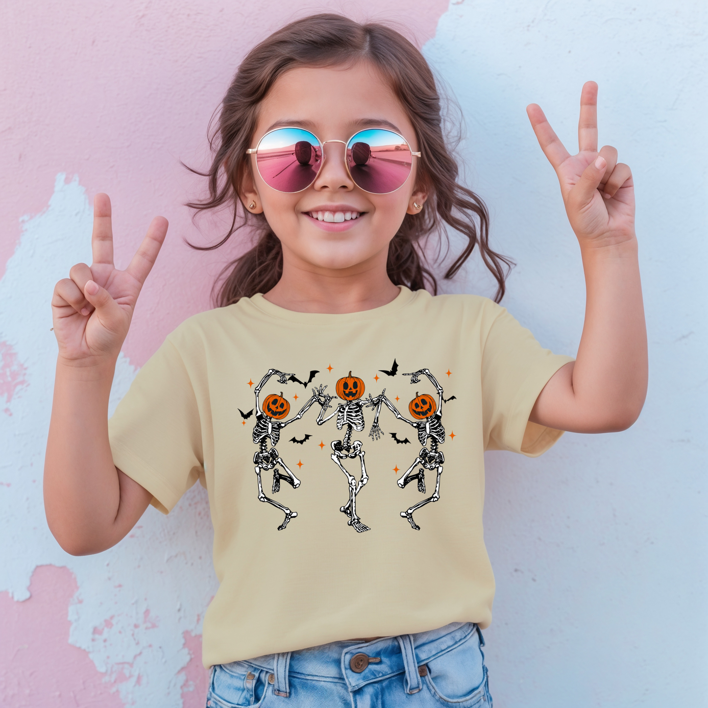 Dancing Skeletons Kids Unisex Tee
