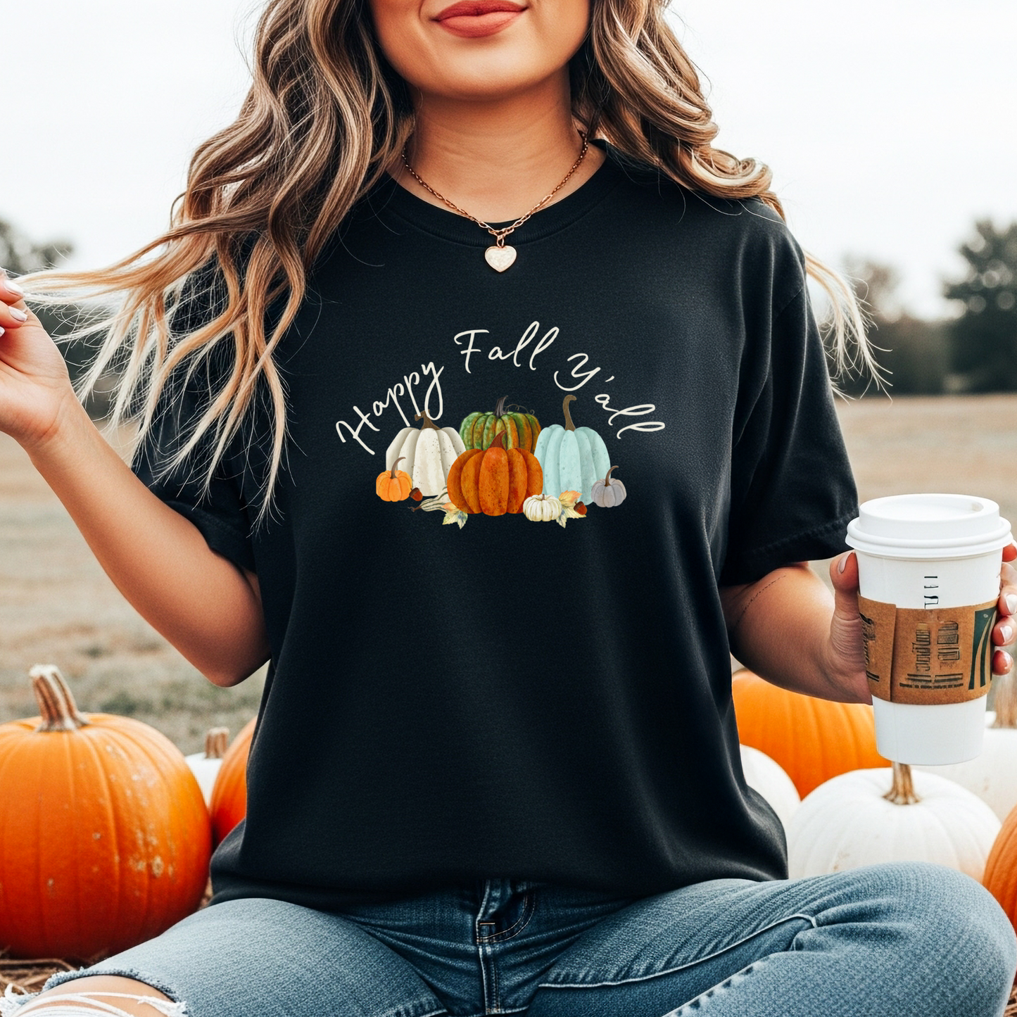 Happy Fall Y'all Adult Unisex Tee