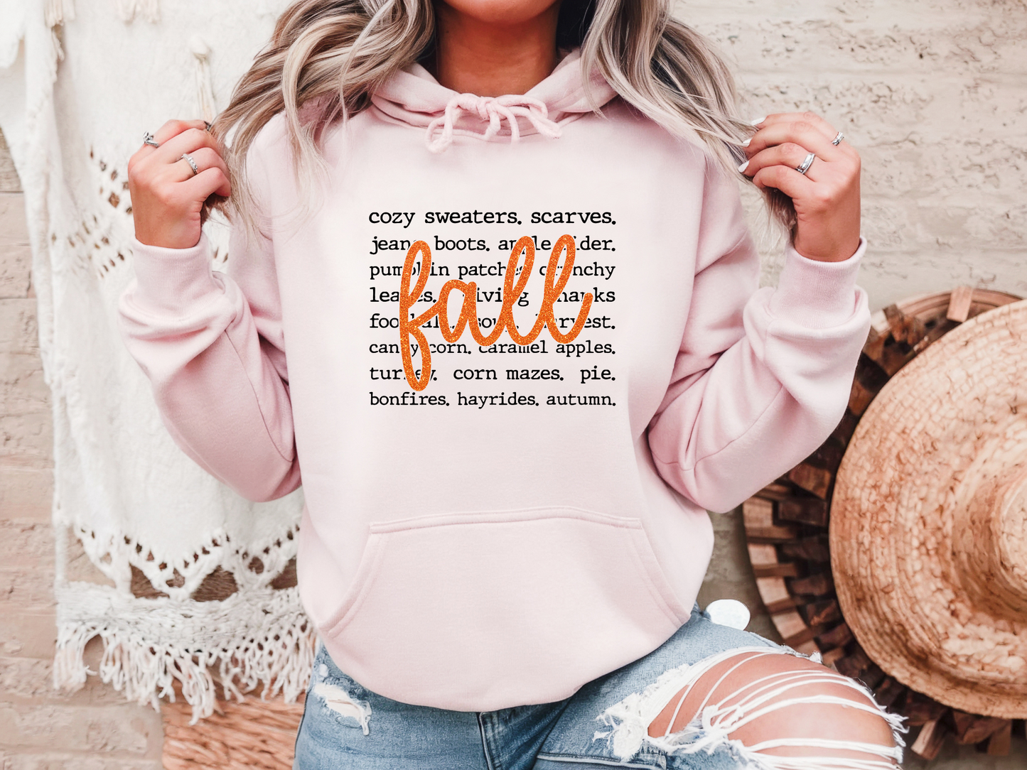 Fall Moments Adult Unisex Hoodie