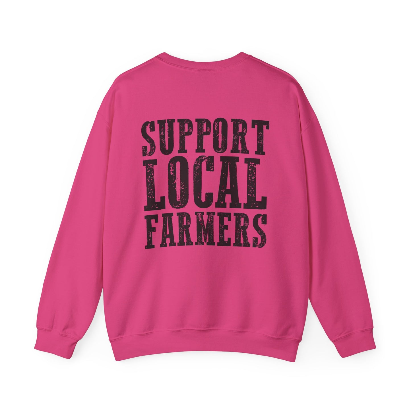 Farm Fresh & Cozy Crewneck – Support Local Farmers Sweatshirt