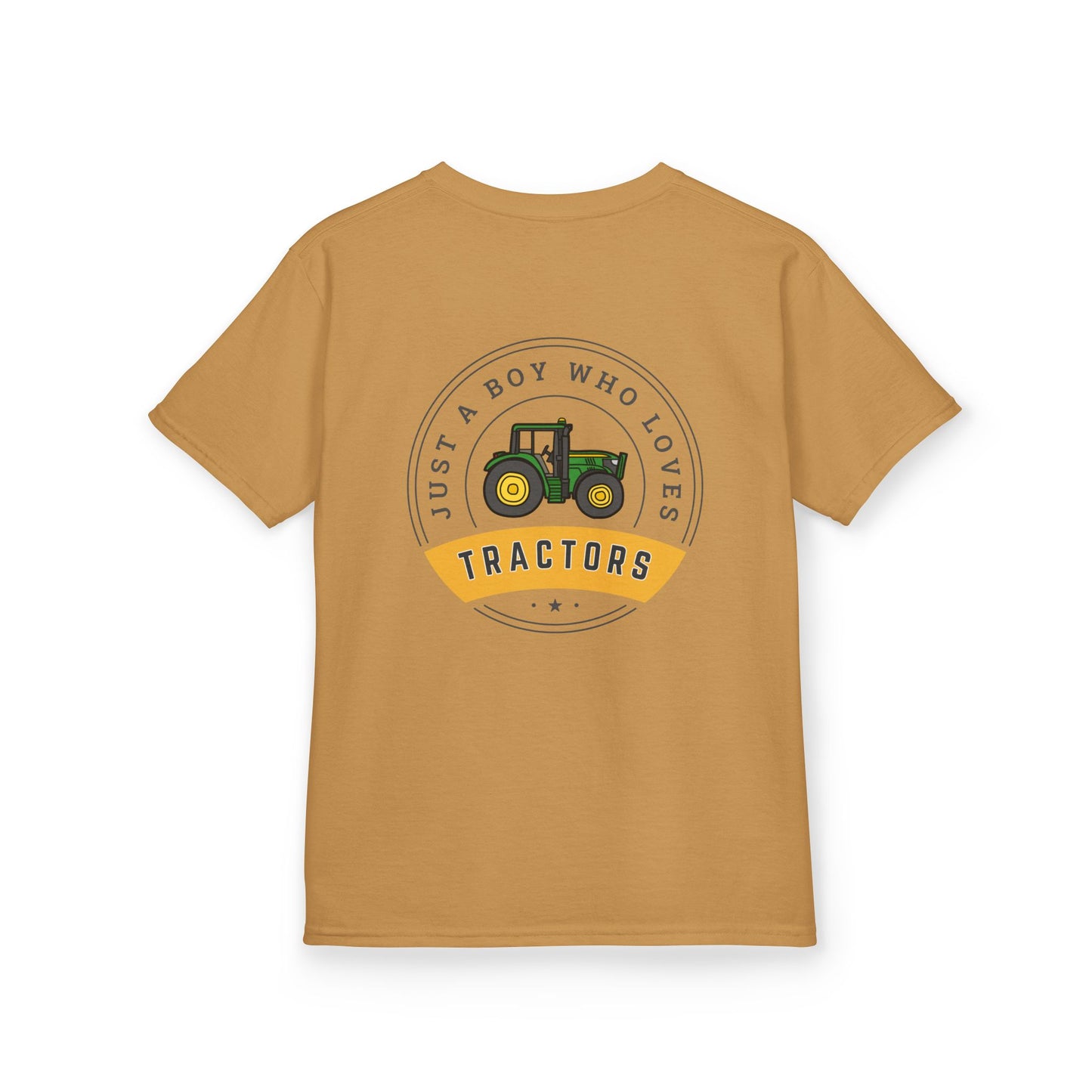 Just A Boy Who Loves Tractors Gildan™️ Kids Tee
