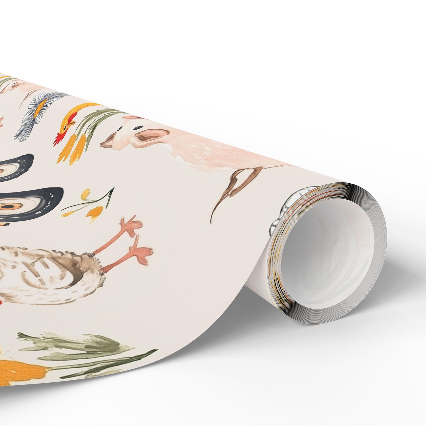 Farm Animal Wrapping Paper – Tractor & Barnyard Gift Wrap for Kids & Families