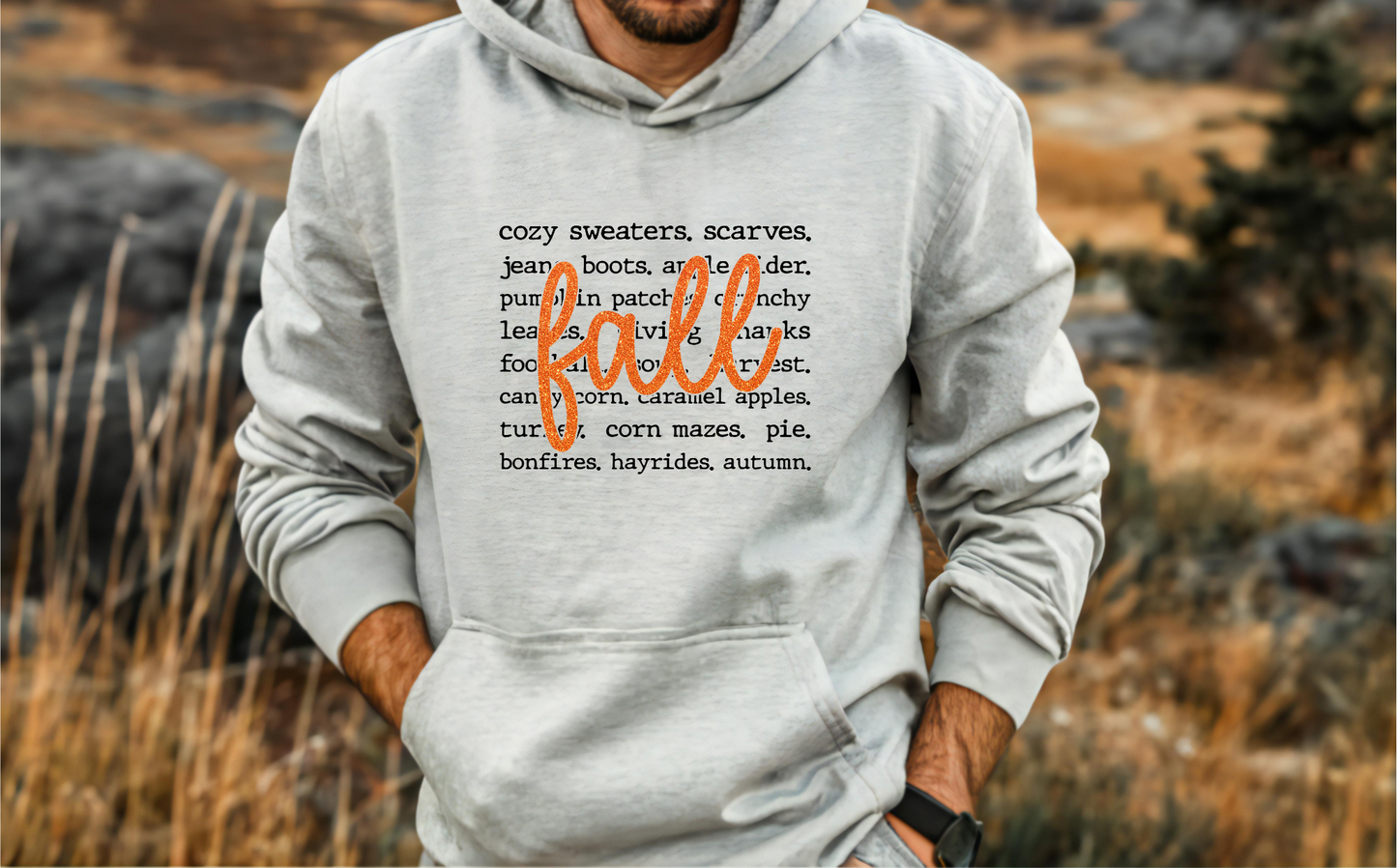 Fall Moments Adult Unisex Hoodie