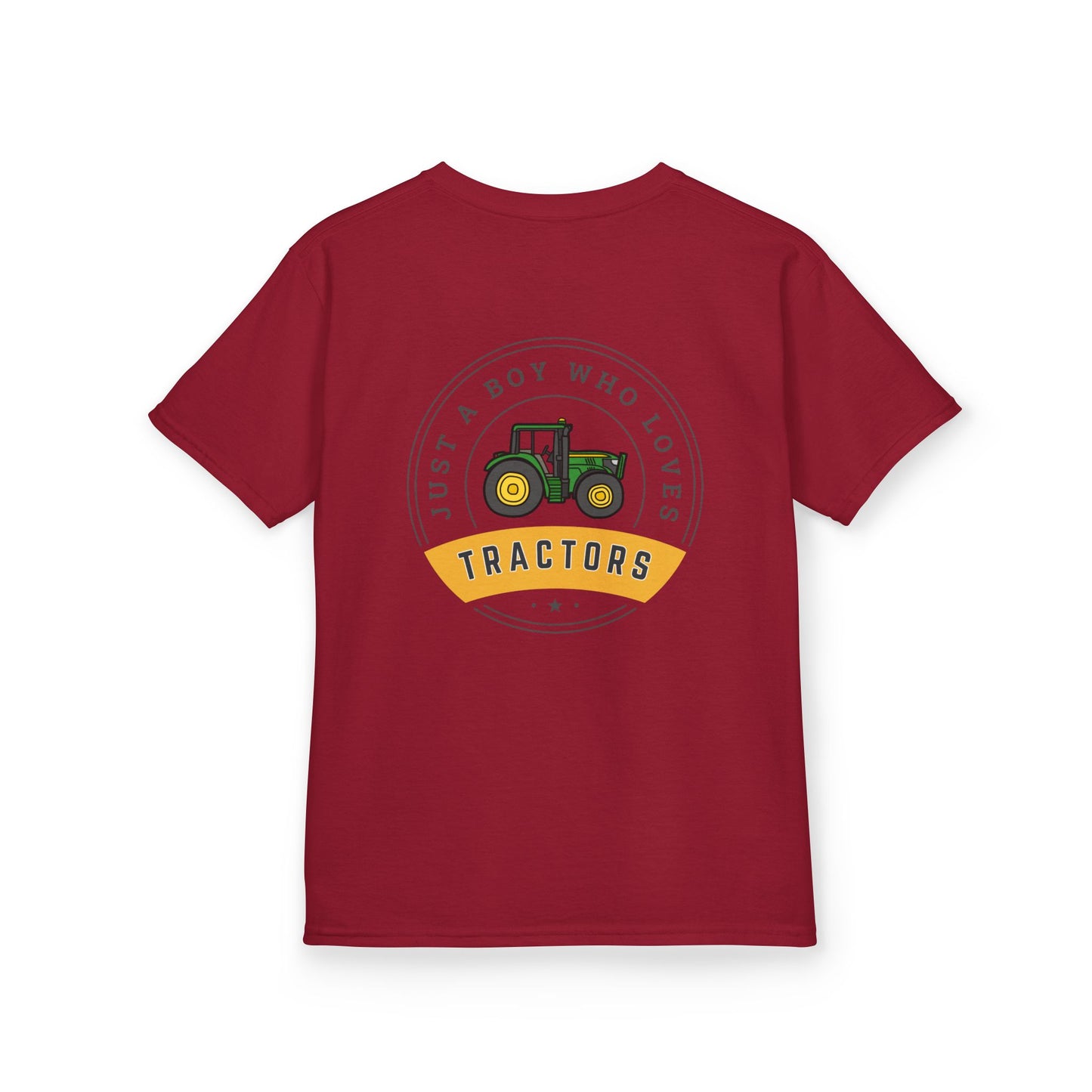 Just A Boy Who Loves Tractors Gildan™️ Kids Tee
