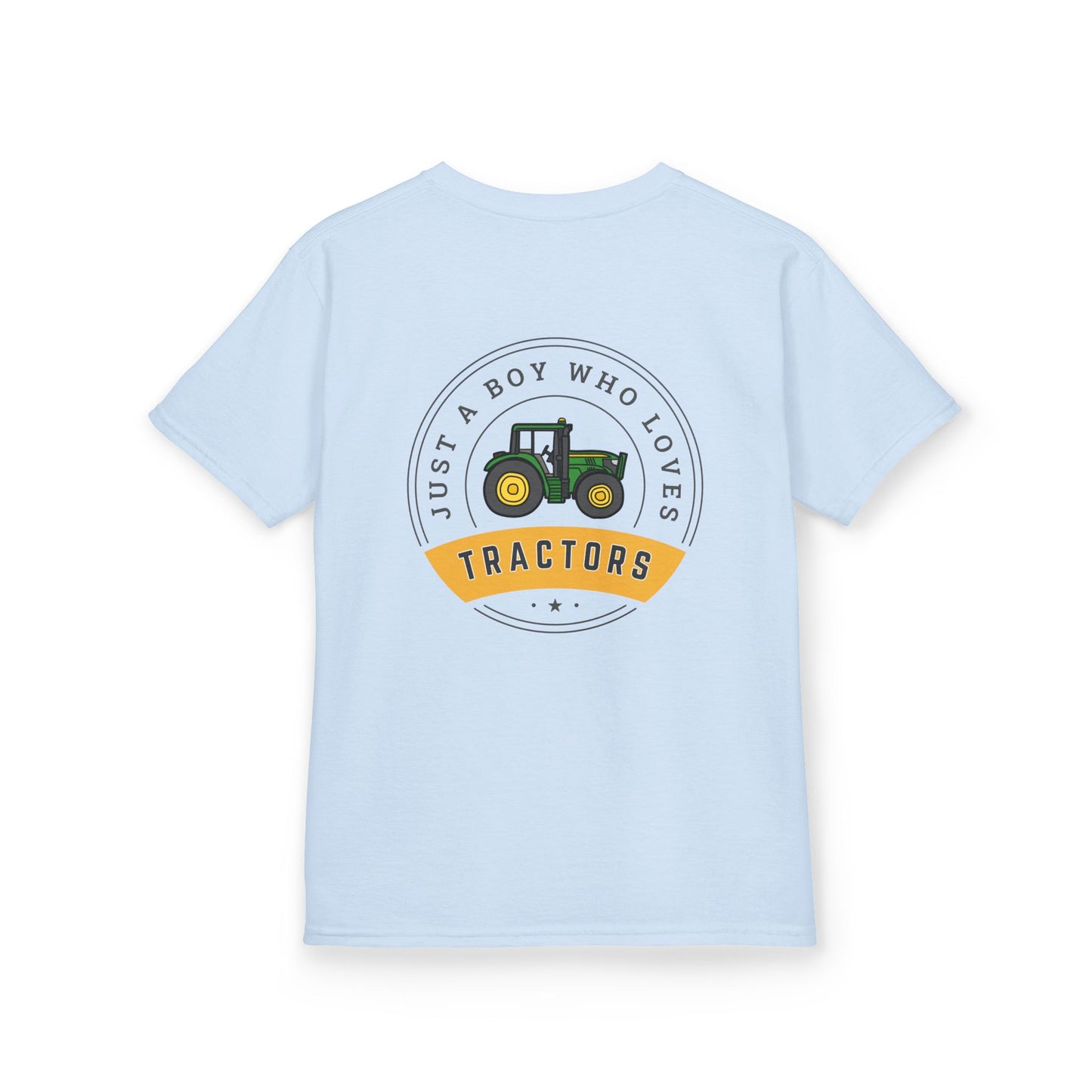 Just A Boy Who Loves Tractors Gildan™️ Kids Tee