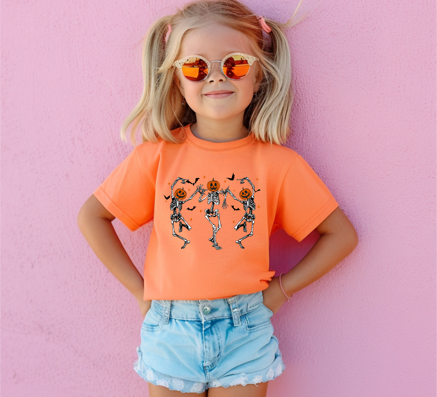 Dancing Skeletons Kids Unisex Tee
