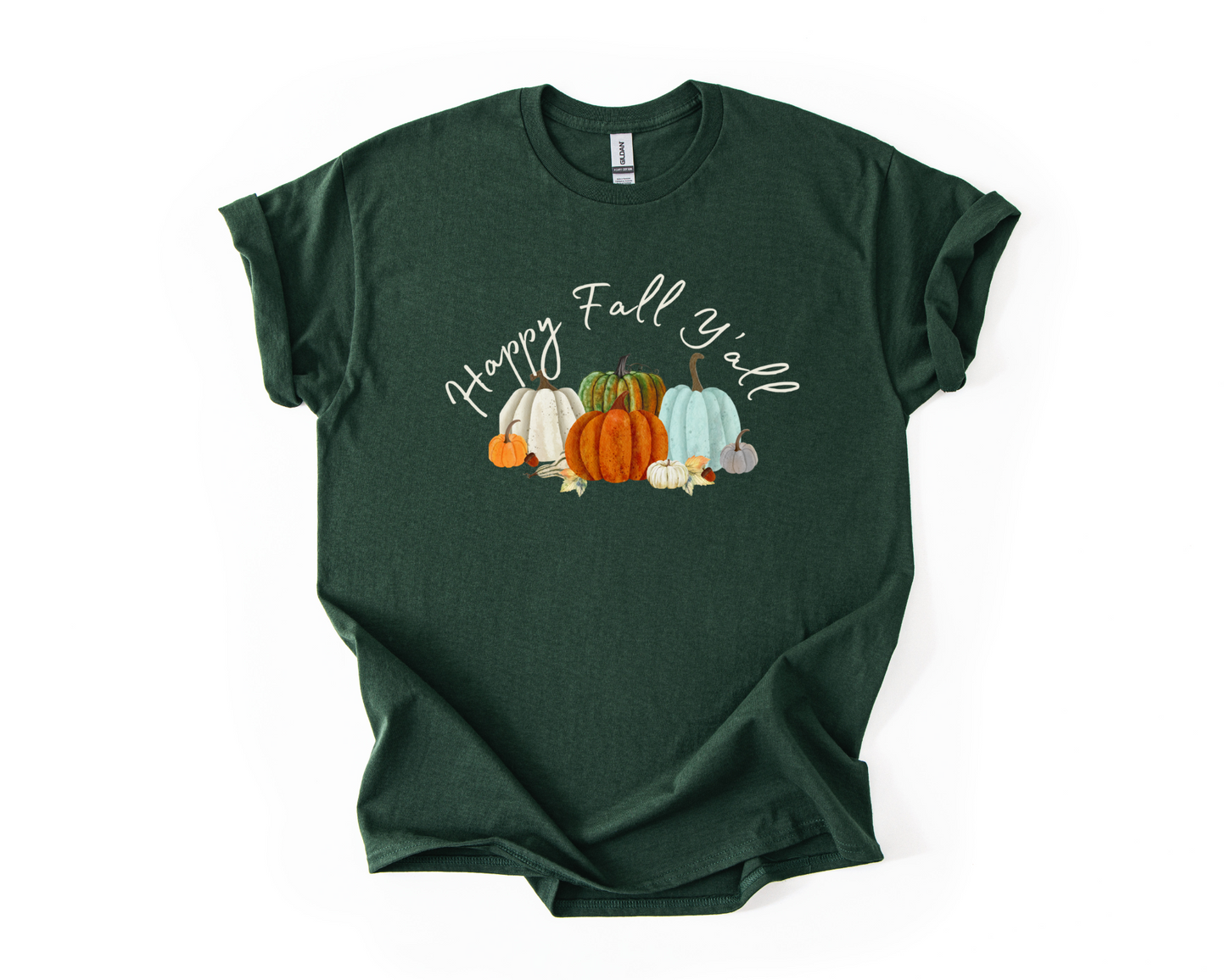 Happy Fall Y'all Adult Unisex Tee