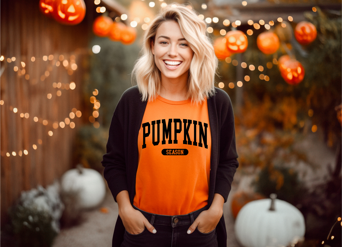 Pumpkin Season Adult Unisex Tee