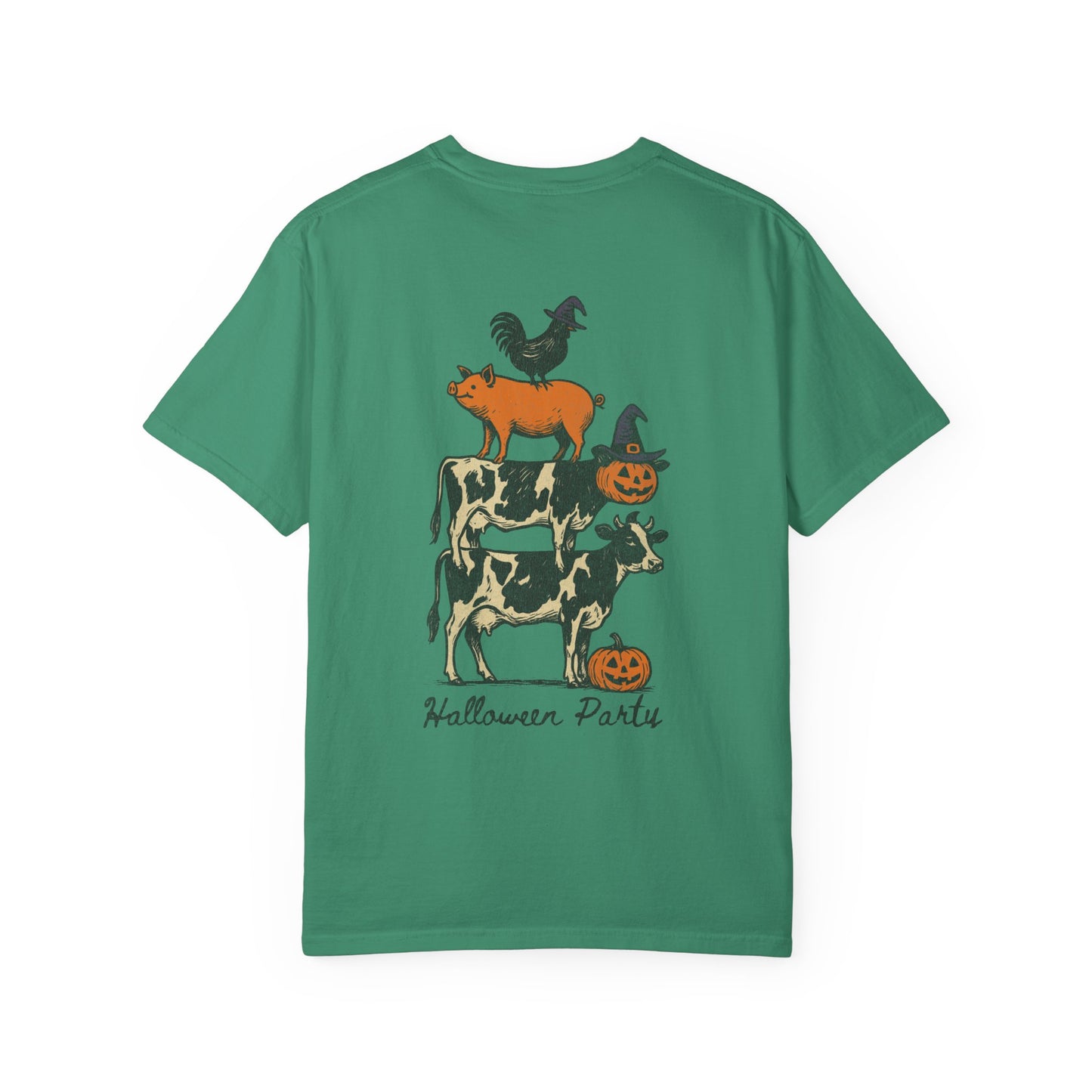 🎃 Halloween Party Cow Comfort Colors Tee