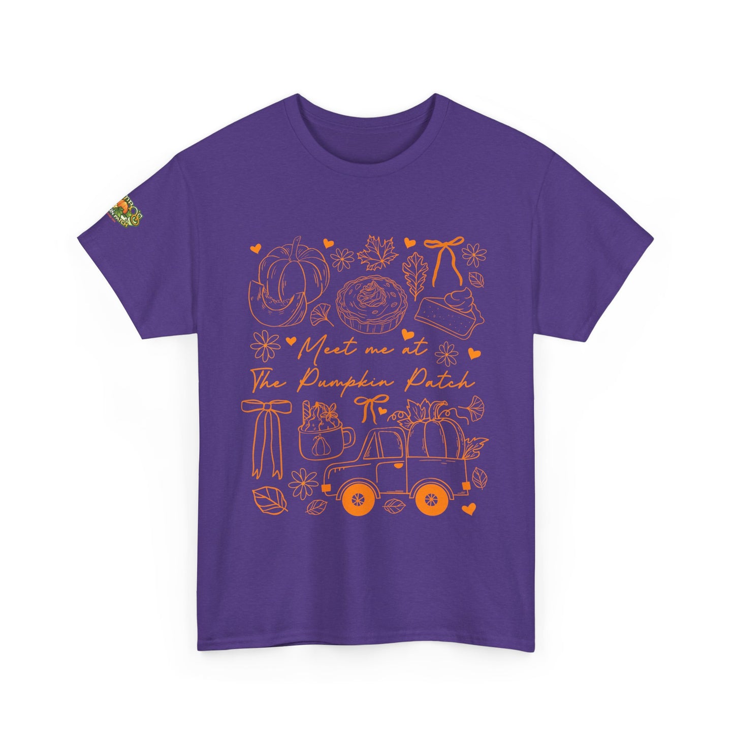 Meet Me At The Pumpkin Patch Gildan™ Adult Unisex T-Shirt – Cozy Fall Graphic Tee