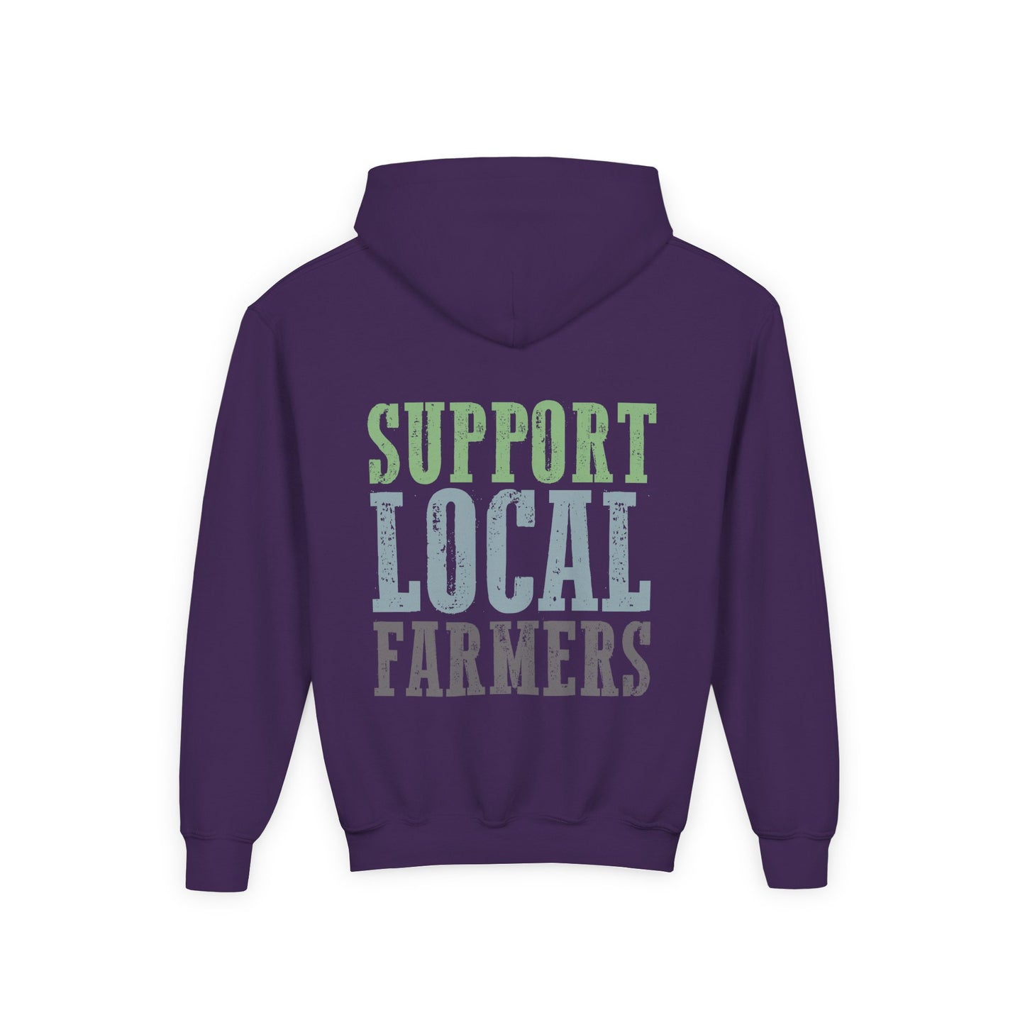 Support Local Farmers Youth Hoodie