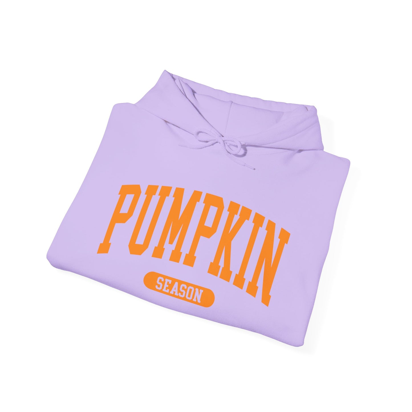 Pumpkin Season Gildan Hoodie | Jumbo’s Pumpkin Patch Logo Sleeve