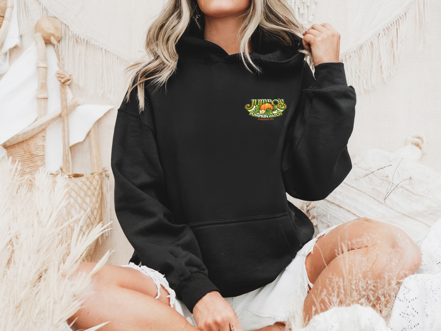 Jumbo's Pumpkin Patch Adult Unisex Hoodie