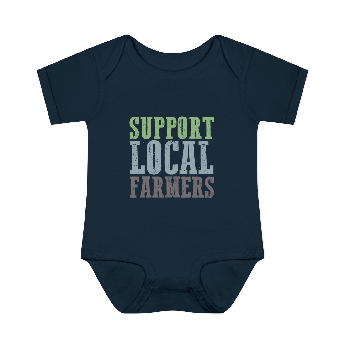 Support Local Farmers Infant Bodysuit