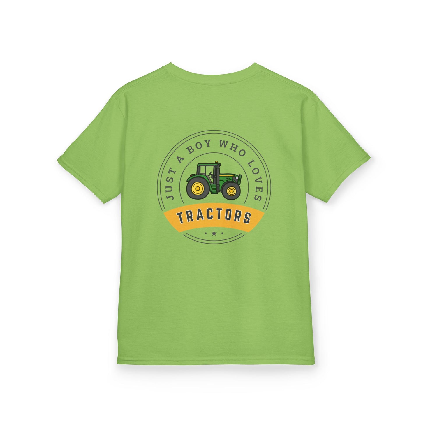 Just A Boy Who Loves Tractors Gildan™️ Kids Tee