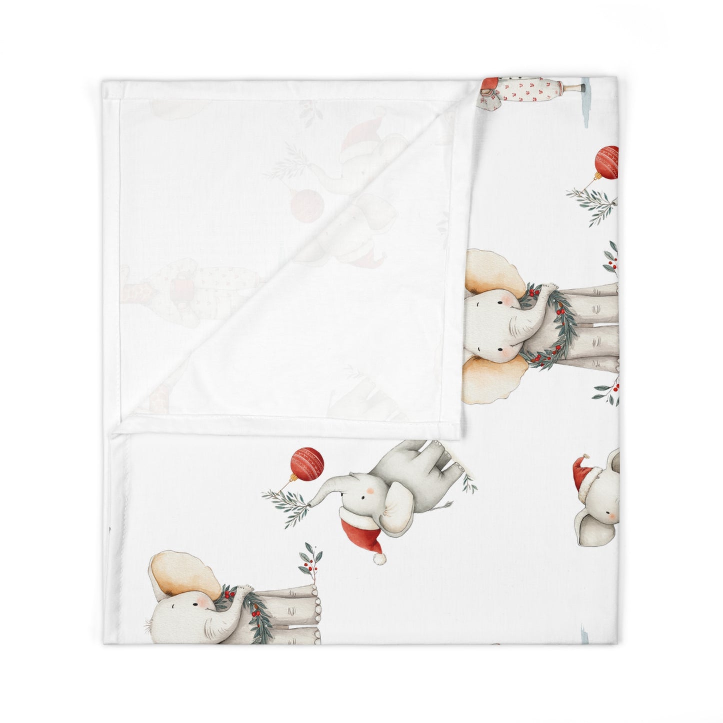 🎄 Christmas Safari Baby Swaddle Blanket 🧸