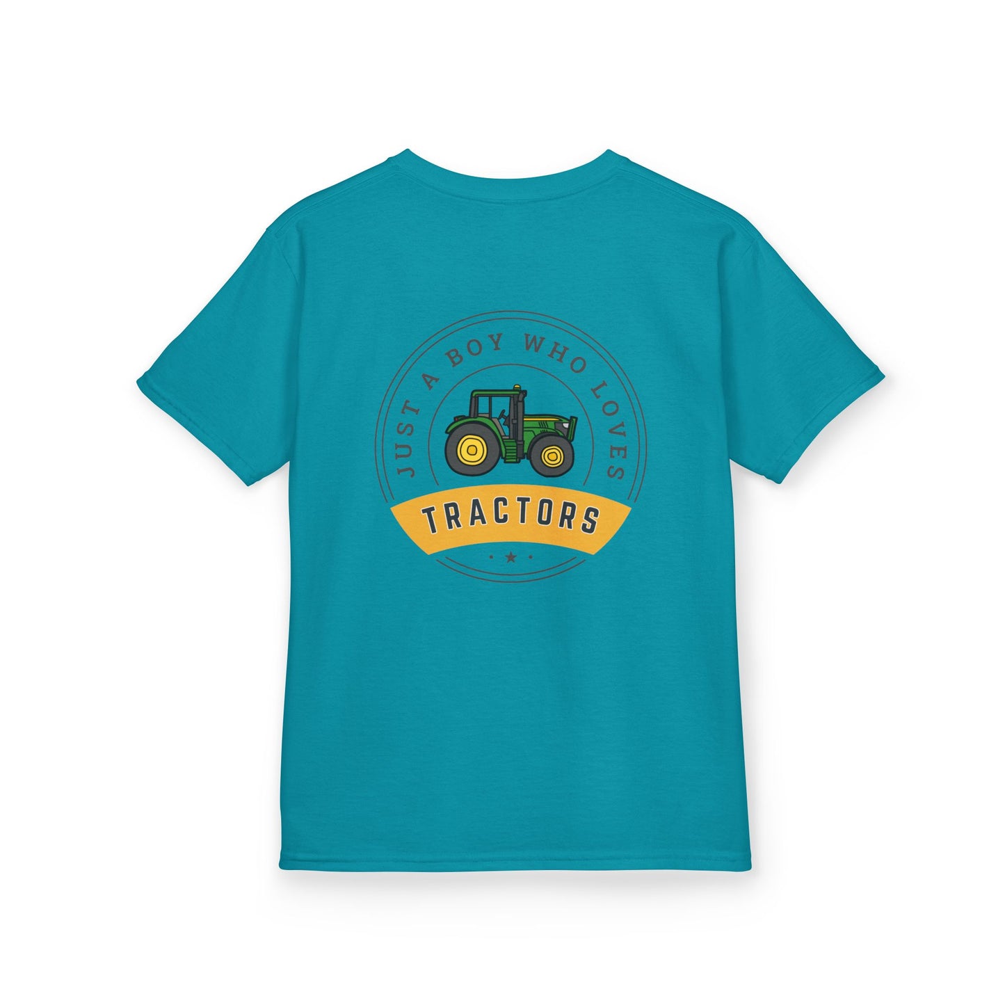 Just A Boy Who Loves Tractors Gildan™️ Kids Tee