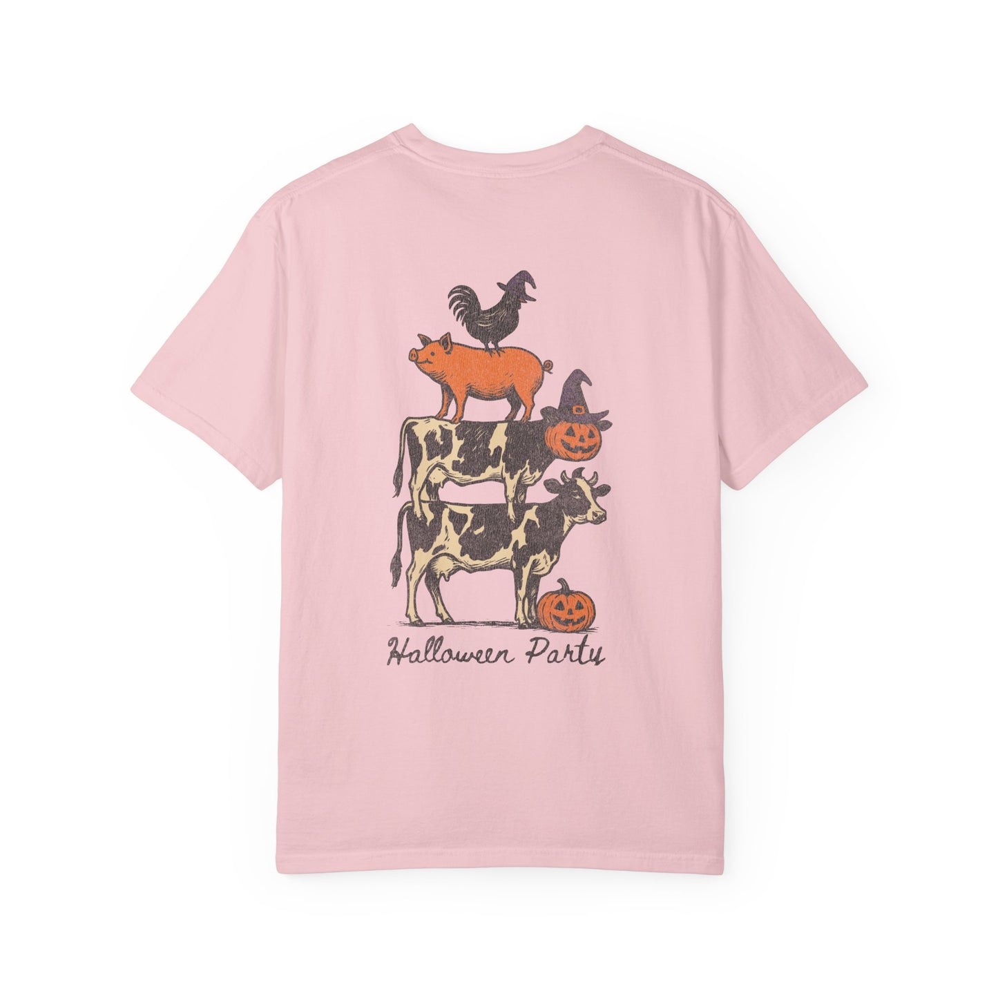 🎃 Halloween Party Cow Comfort Colors Tee