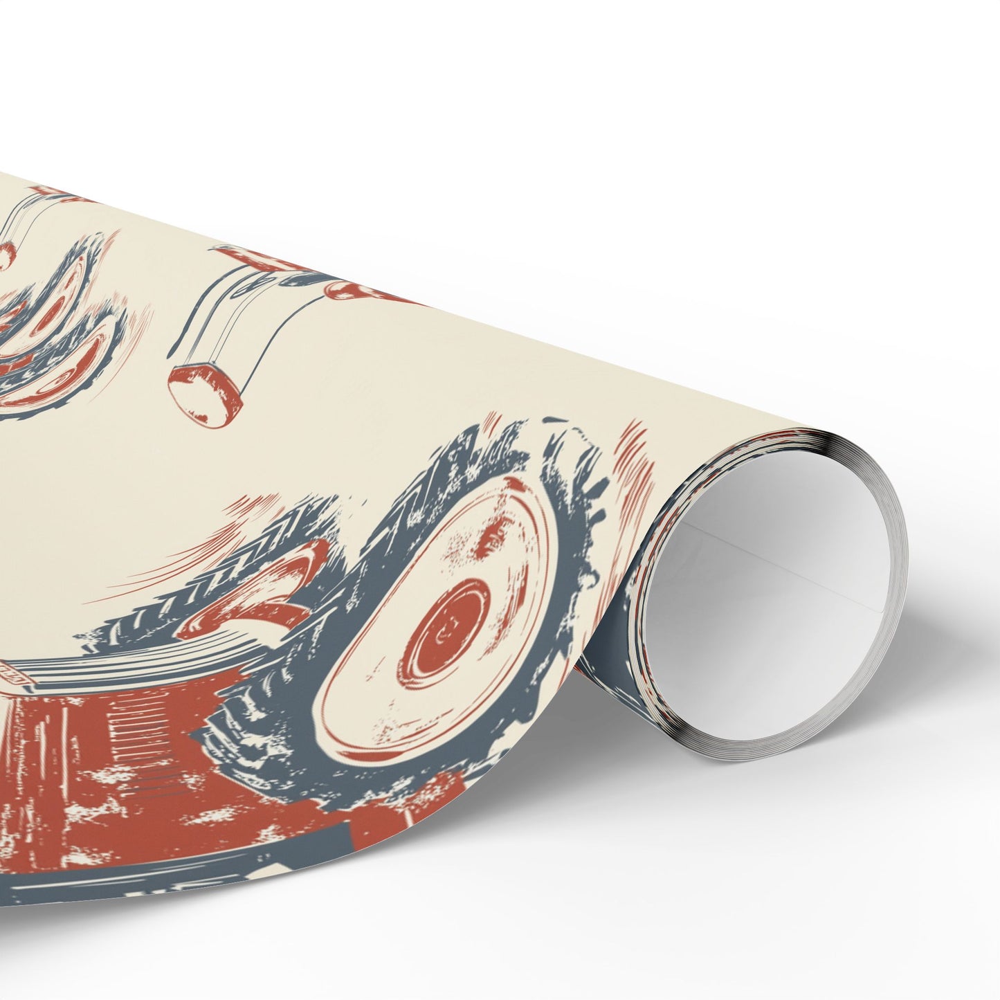 Tractor Wrapping Paper – Rustic Farm Gift Wrap for Kids & Families