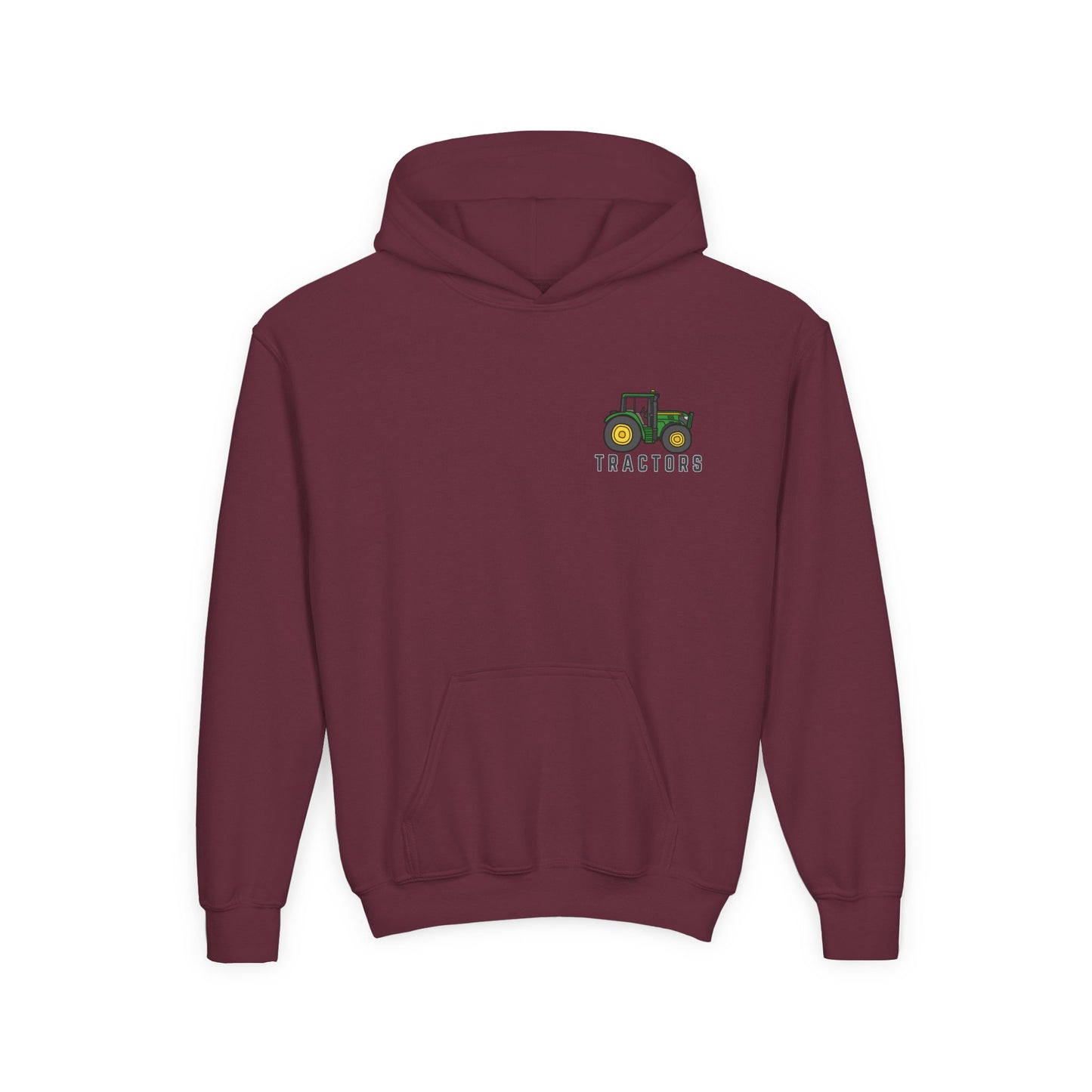 🚜 “Things I Do in My Spare Time” Kids Tractor Hoodie – Cozy & Fun Farmwear