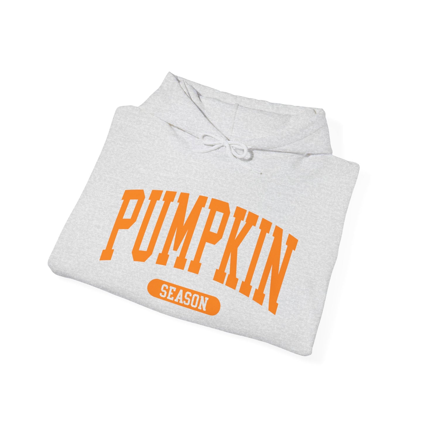 Pumpkin Season Gildan Hoodie | Jumbo’s Pumpkin Patch Logo Sleeve