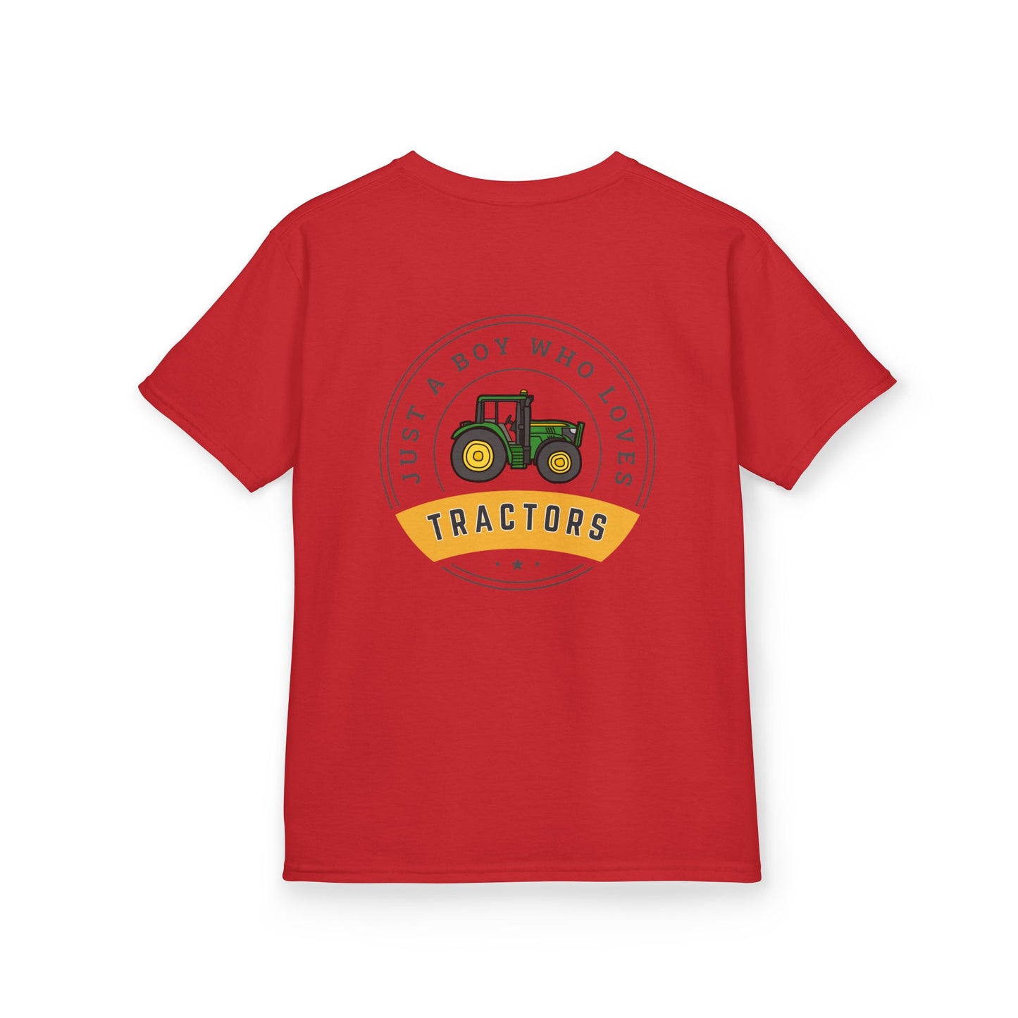 Just A Boy Who Loves Tractors Gildan™️ Kids Tee
